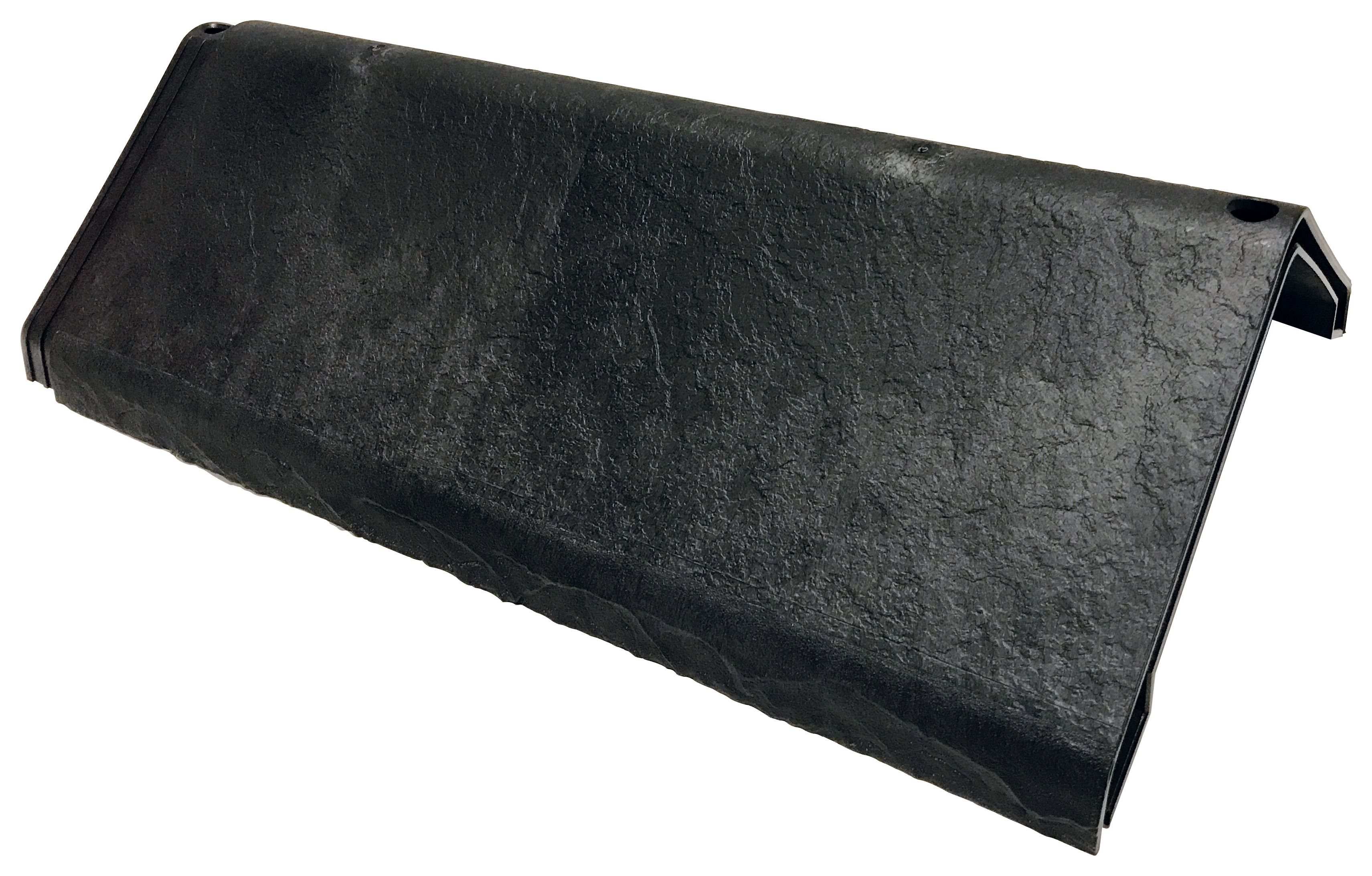 Envirotile Plastic Lightweight Anthracite Main Ridge Cap - 425 x 245 x 6mm