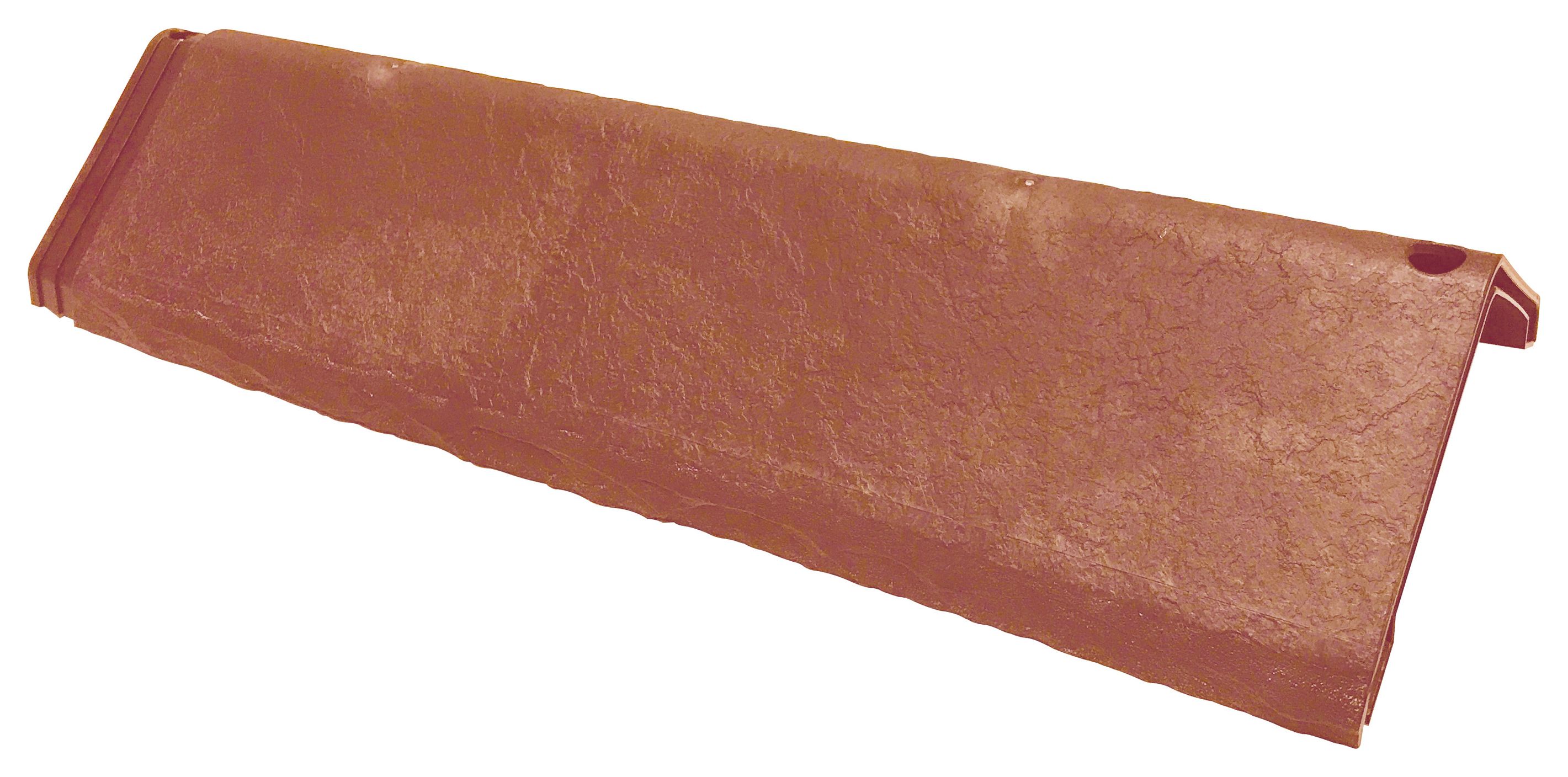 Image of Envirotile Plastic Lightweight Terracotta Hip Cap - 180 x 165 x 6mm