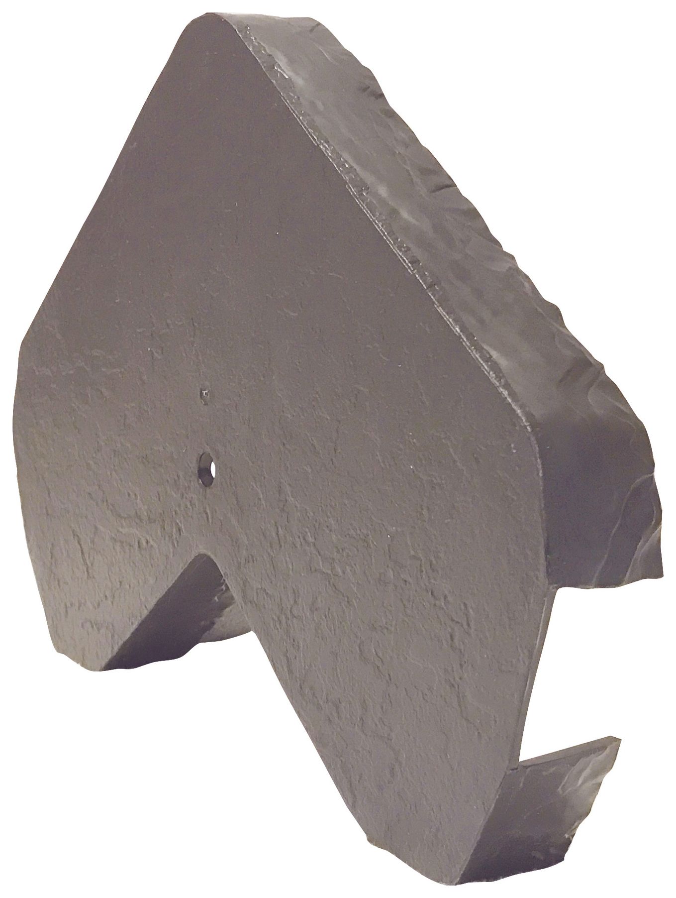 Image of Envirotile Plastic Lightweight Dark Brown Gable End Cap - 28 x 325 x 6mm