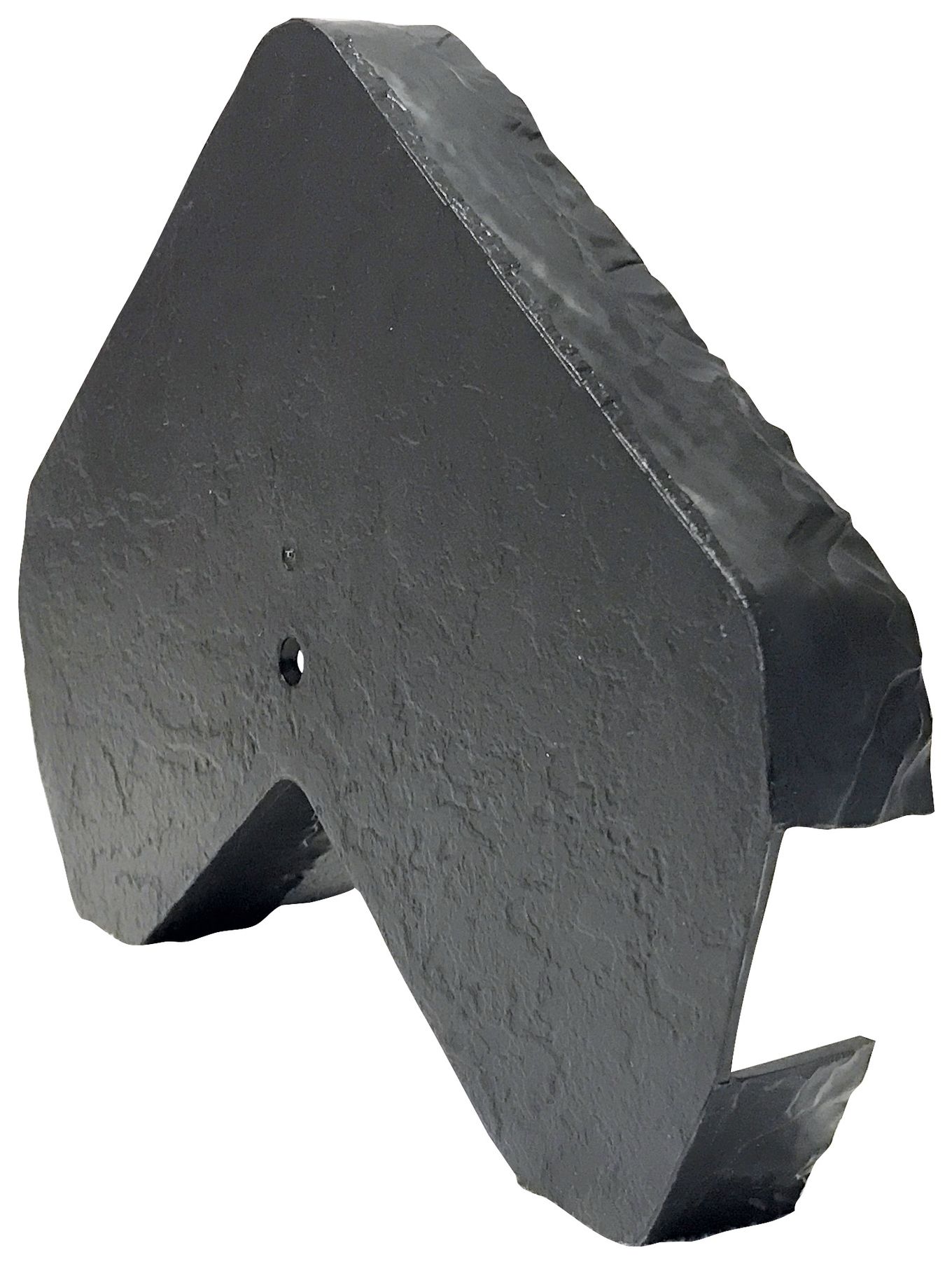 Image of Envirotile Plastic Lightweight Anthracite Gable End Cap - 28 x 325 x 6mm