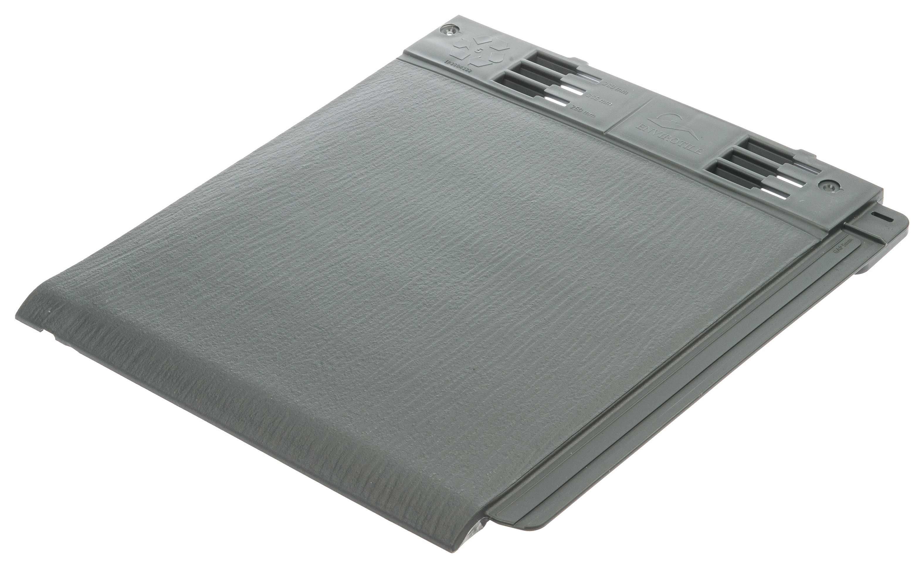 Image of Envirotile Grey Plastic Tile - 365 x 335 x 12mm