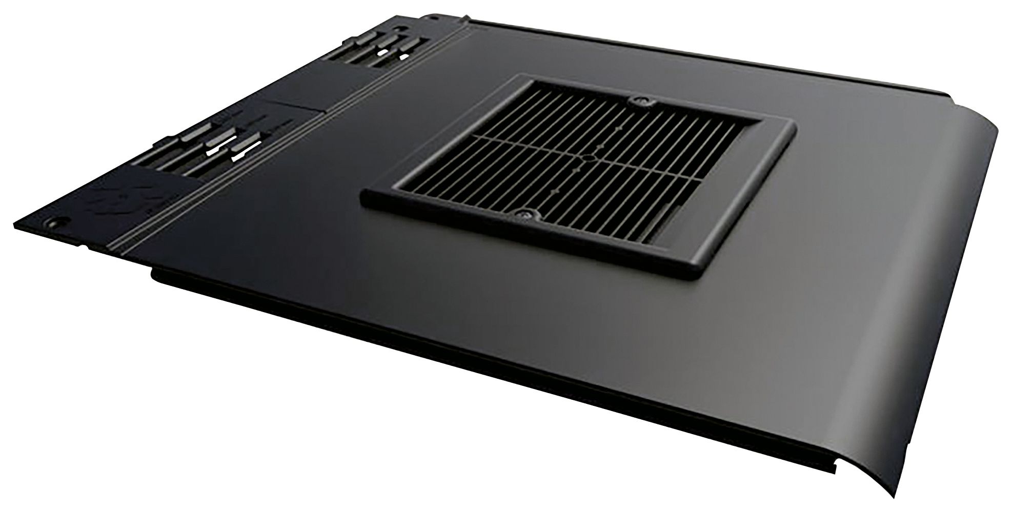 Envirotile Plastic Lowline Anthracite Tile Vent - 365 x 325 x 12mm