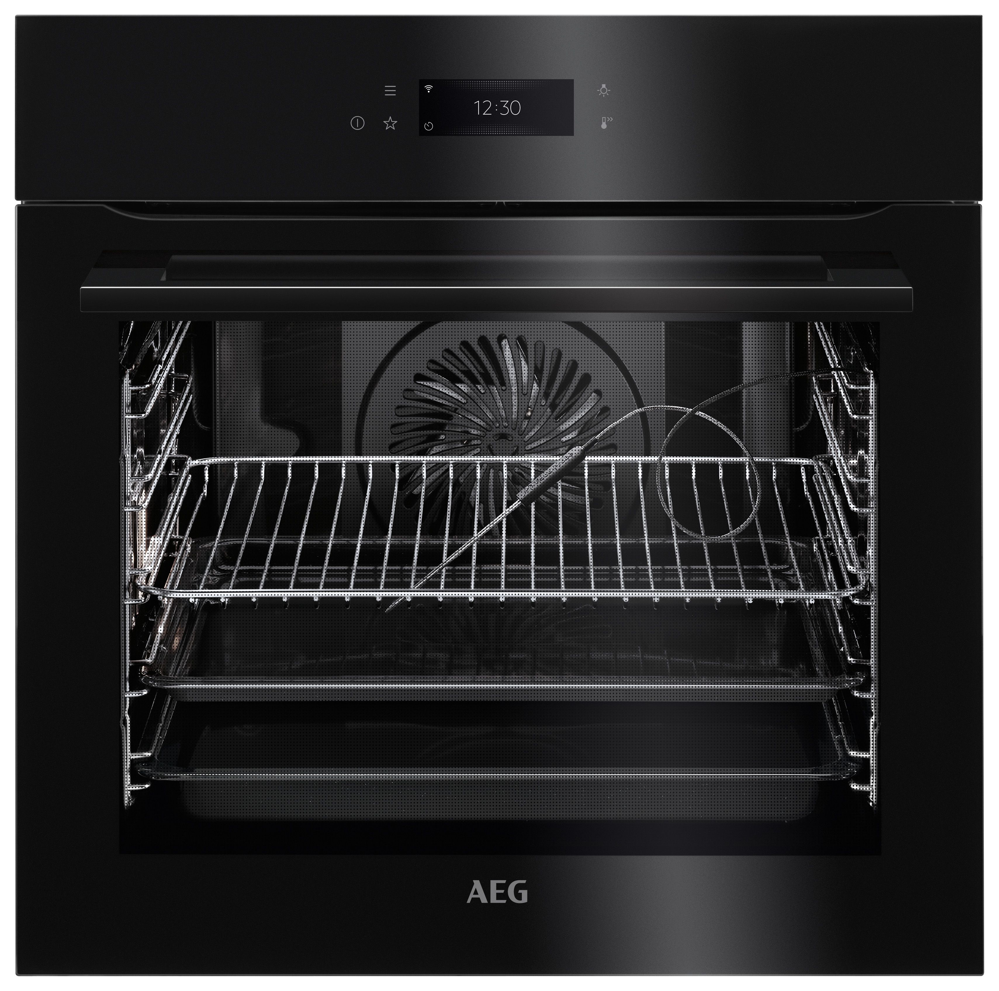 Image of AEG BPK748380B Pyrolytic Oven - Black