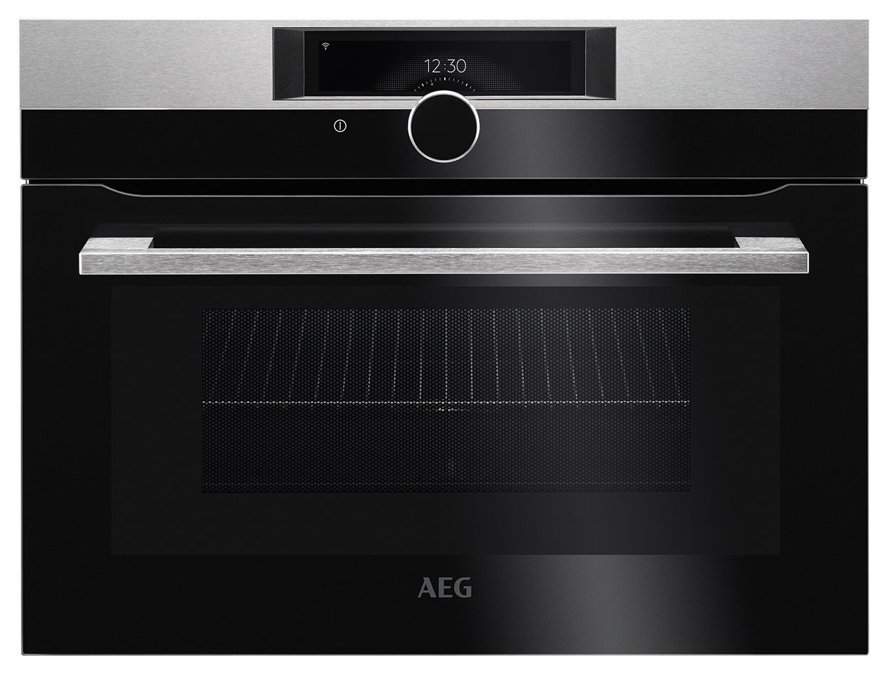 Image of AEG KMK968000M Connected Combination Oven with Microwave - Stainless Steel