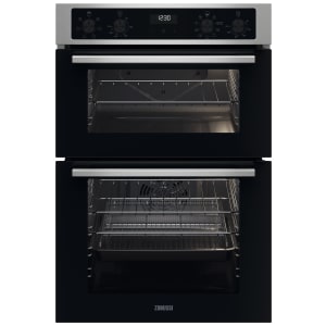 Zanussi ZKCNA7XN Built-In AirFry Double Oven - Stainless Steel