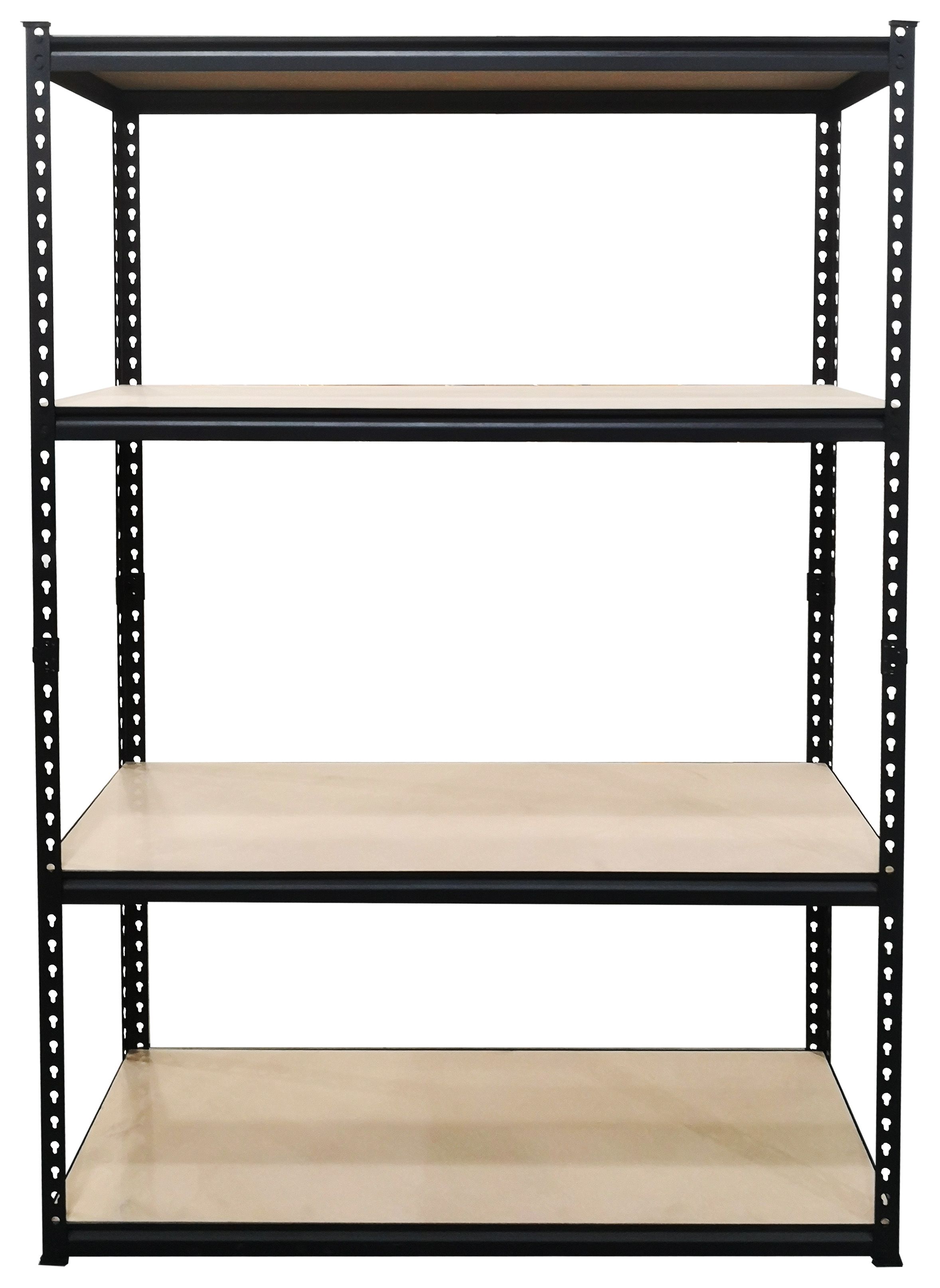 Buffalo 4 Tier MDF Storage Shelf -1220mm