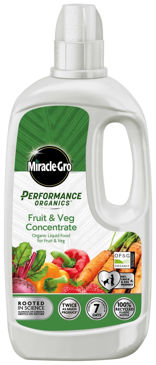 Miracle-Gro Performance Organics Fruit and Veg Liquid Plant