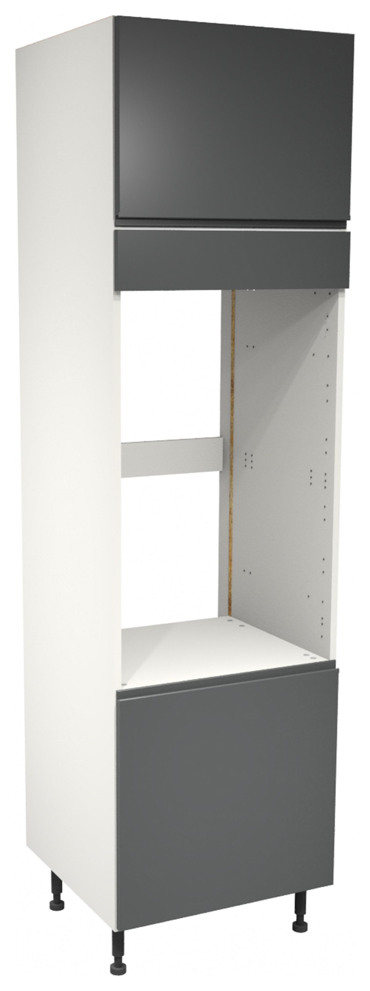 Offer wickes camden carbon double oven tower unit 600mm