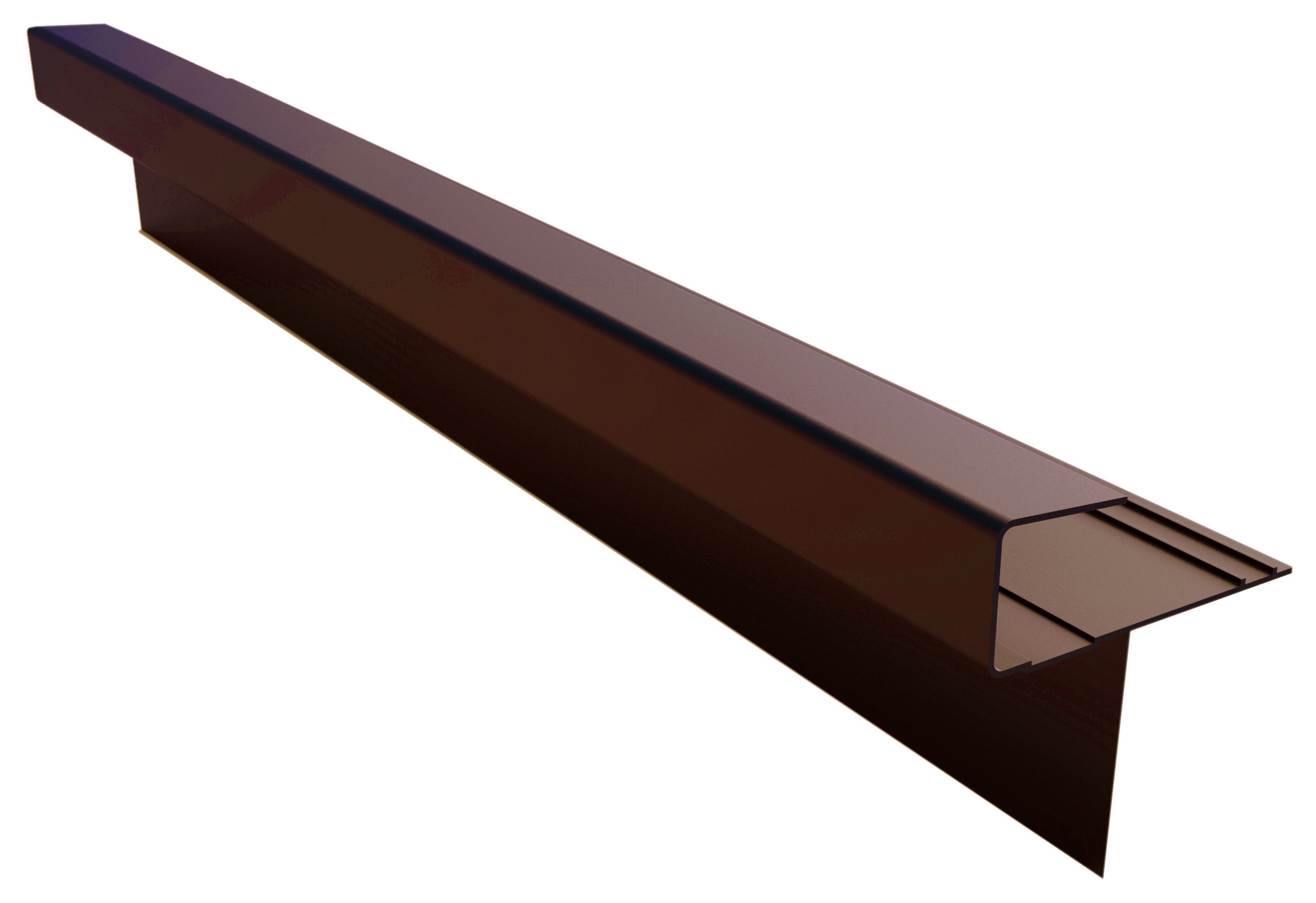 Image of Envirotile Long Verge Brown - 300mm x 3000mm