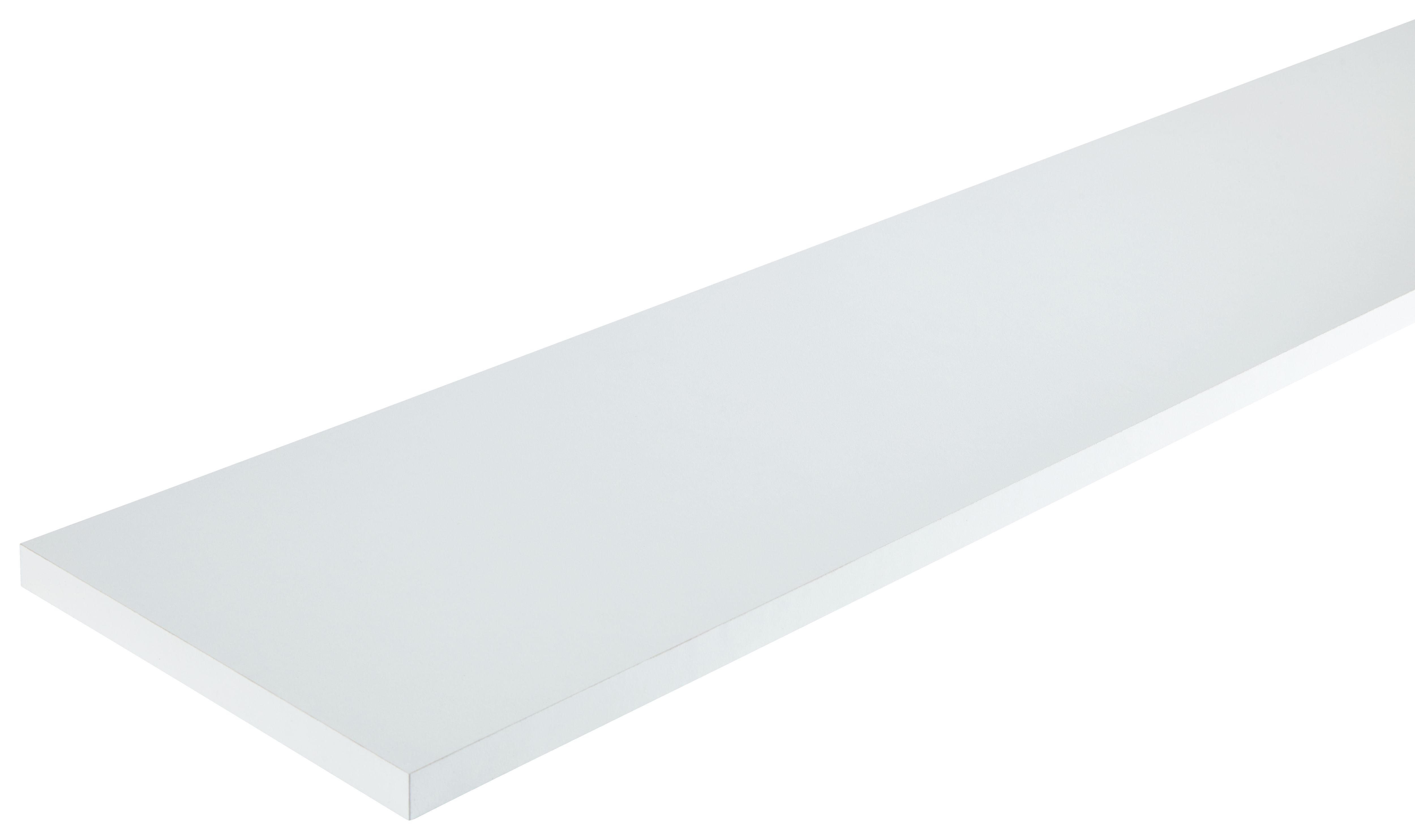 Image of Wickes MFC White Shelf - 18 x 305 x 1200mm