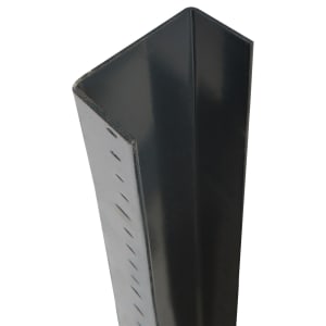 DuraPost Steel Fence Post U Channel Anthracite Grey - 56mm x 30mm x 1.8m