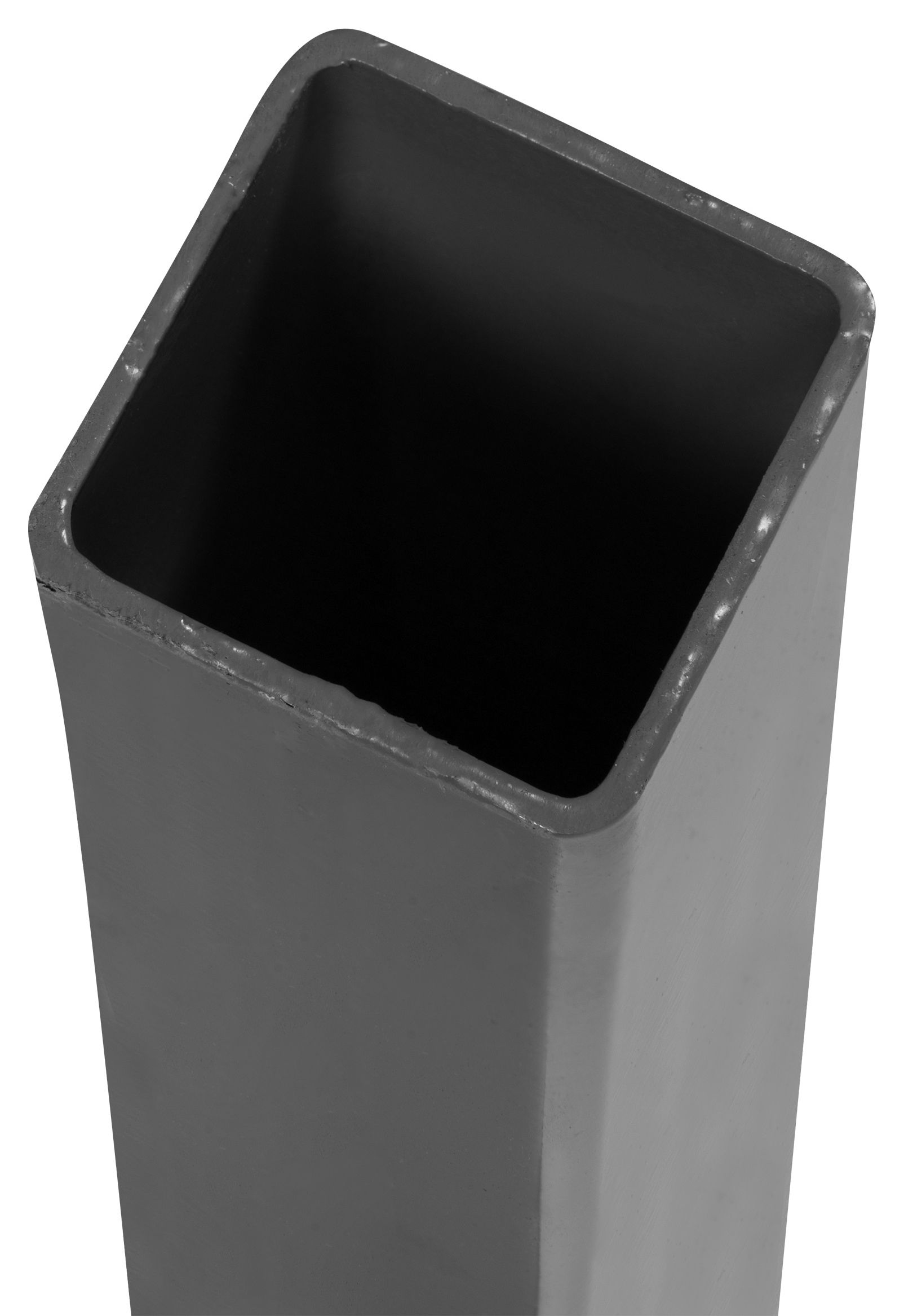 DuraPost Steel Anthracite Grey Corner / Gate Fence Post - 75 x 75mm x 2.4m
