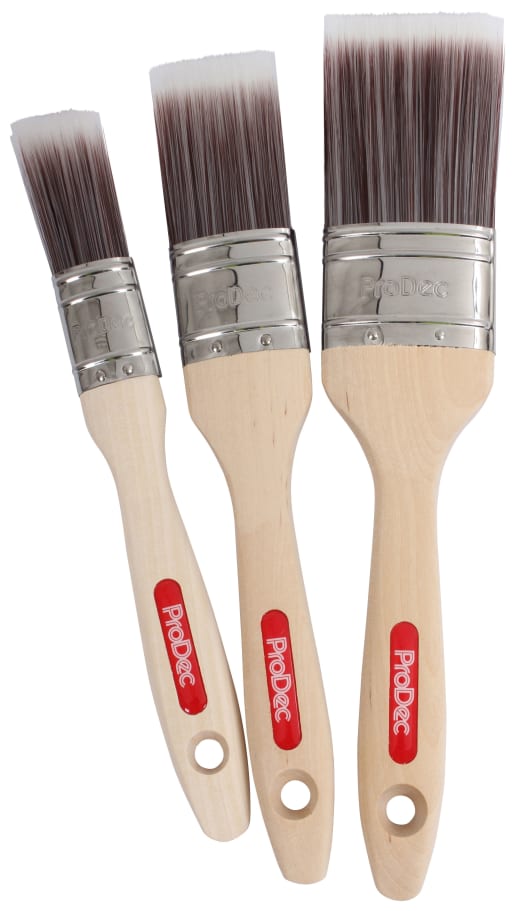 ProDec Premier Oval Paint Brush Set - Pack