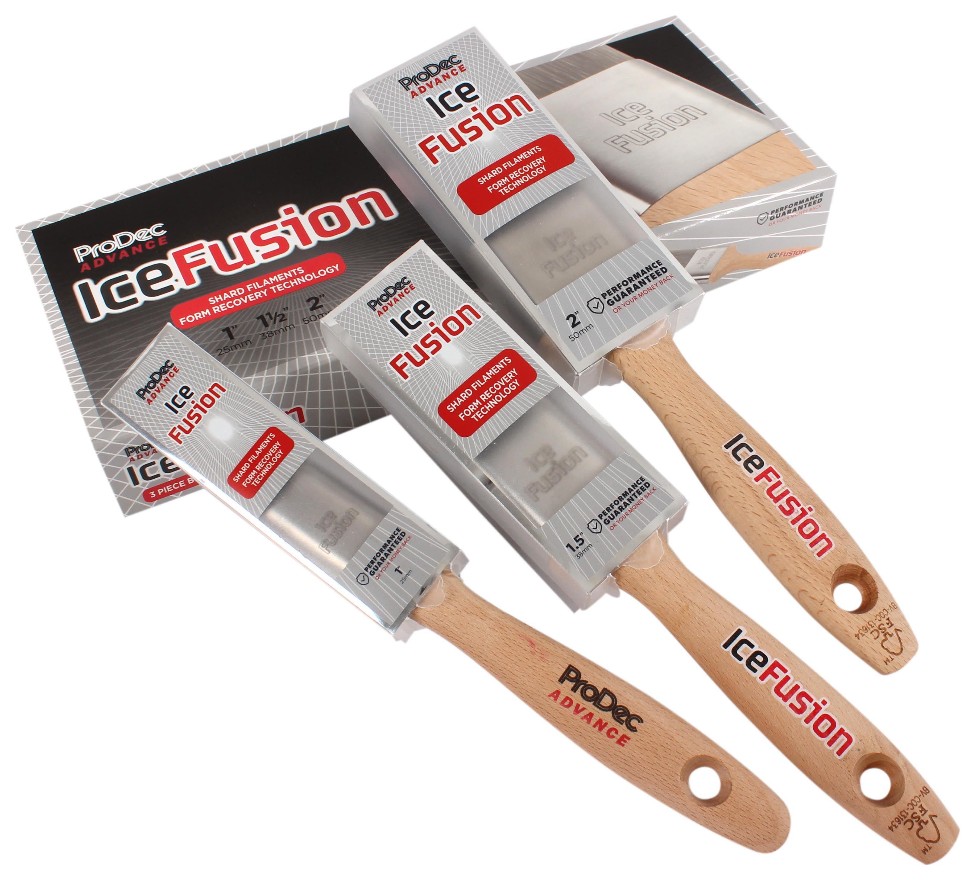 Image of ProDec Advance Ice Fusion Synthetic Brush Set - Pack of 3