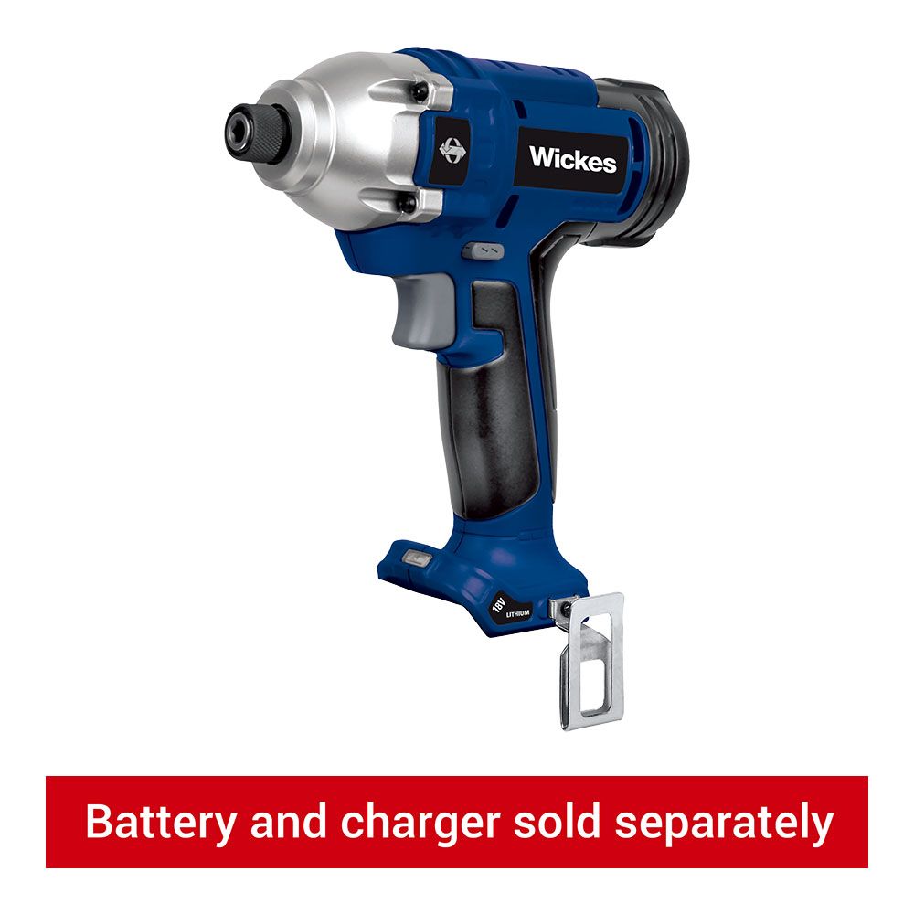 Image of Wickes 18V Cordless Impact Driver - Bare