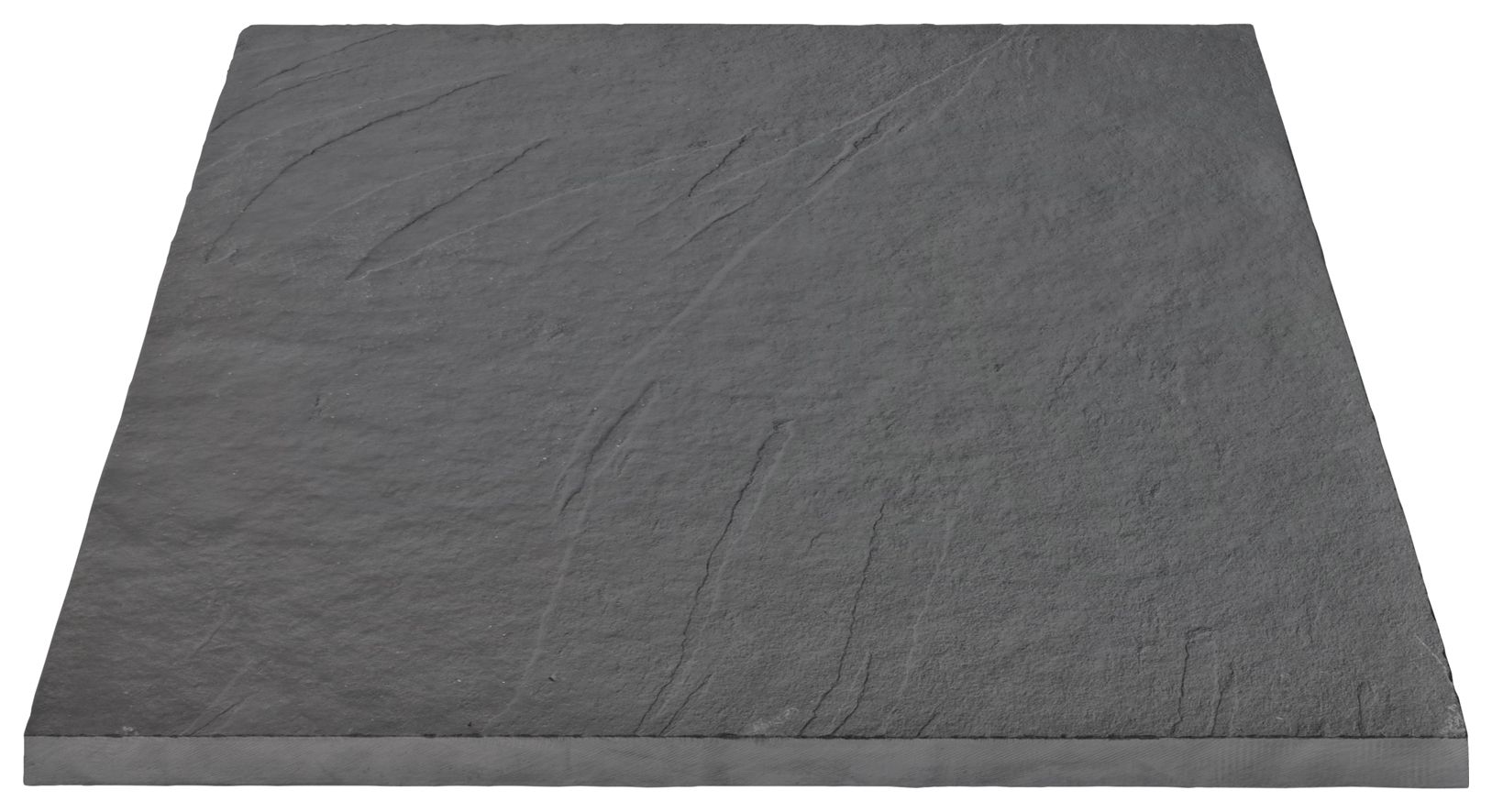 Marshalls Casarta Slate Textured Black Paving Slab - Sample