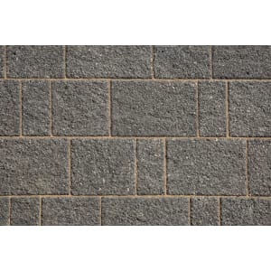 Marshalls Argent Block Mixed Size Paving Driveway Pack Graphite - Sample