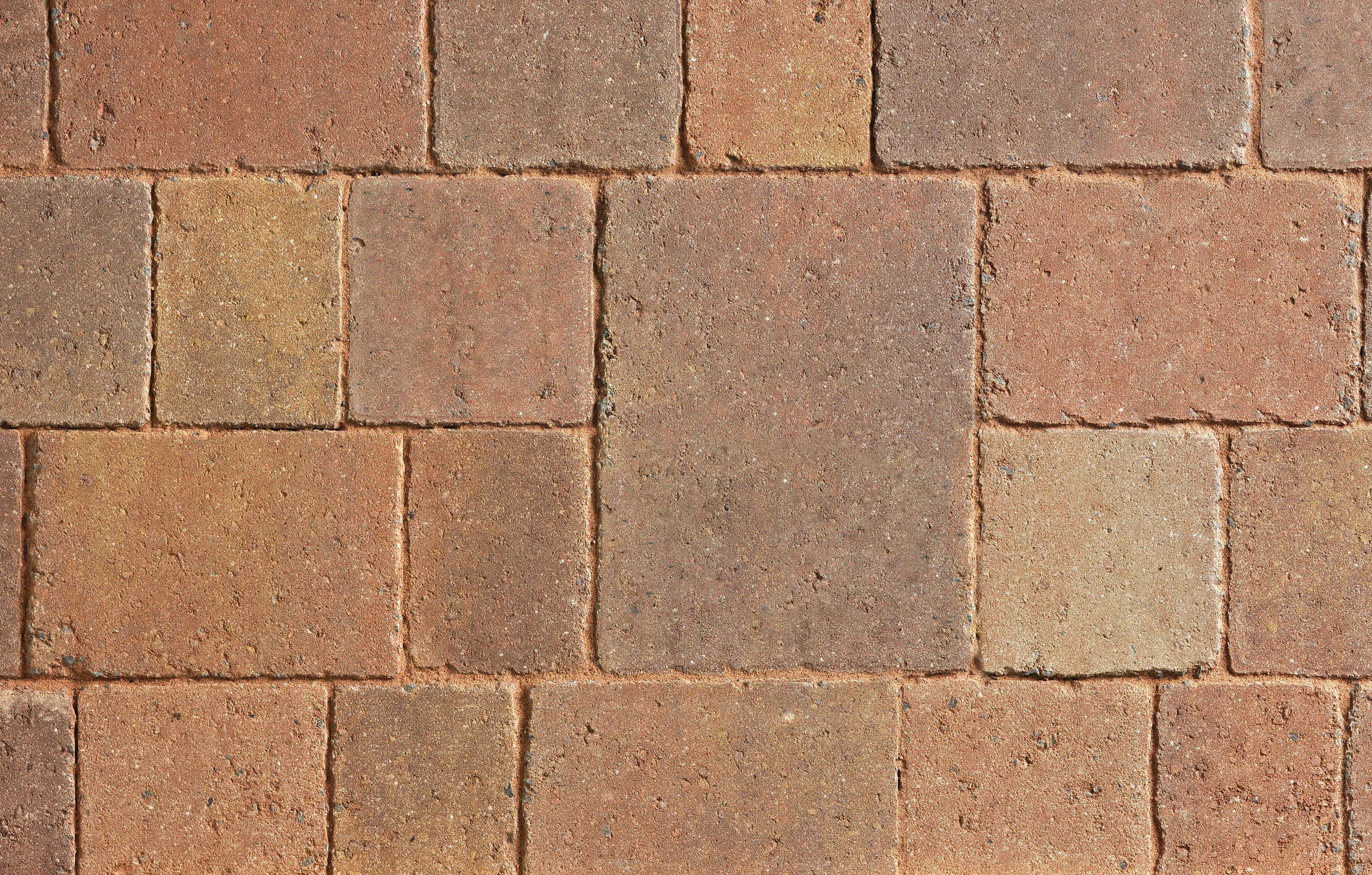 Image of Marshalls Drivesett Tegula Textured Driveway Block Paving Autumn - Sample
