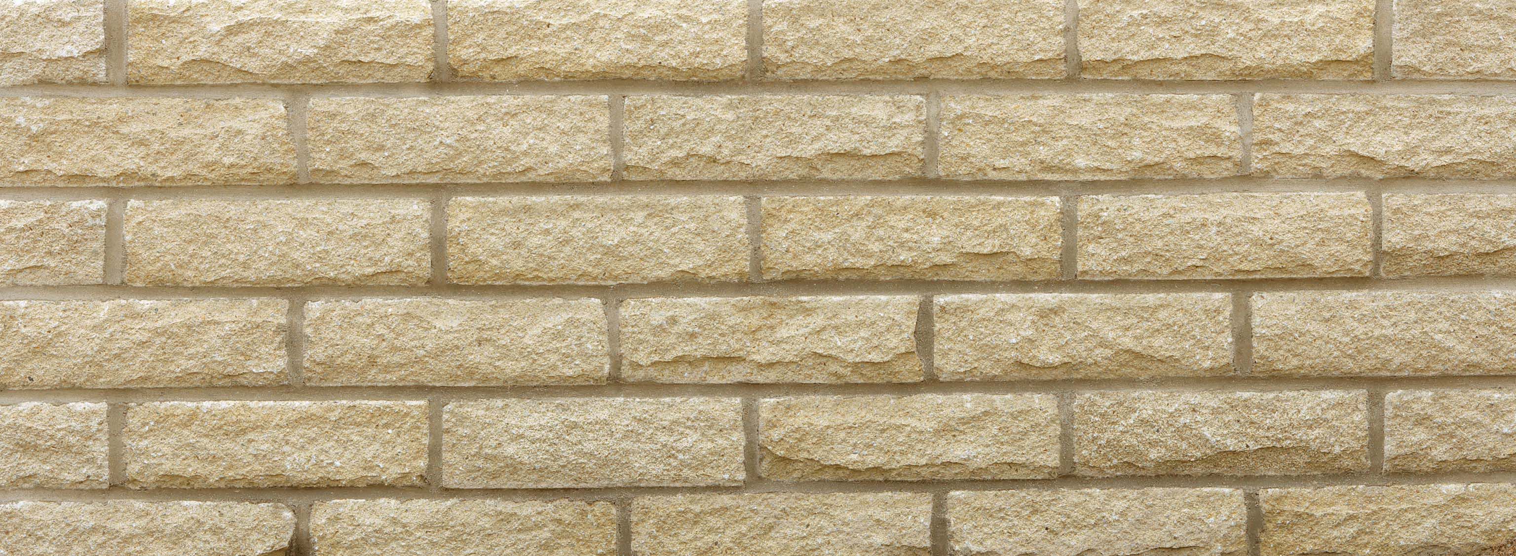 Marshalls Marshalite Textured Pitch Faced Buff Walling Stone