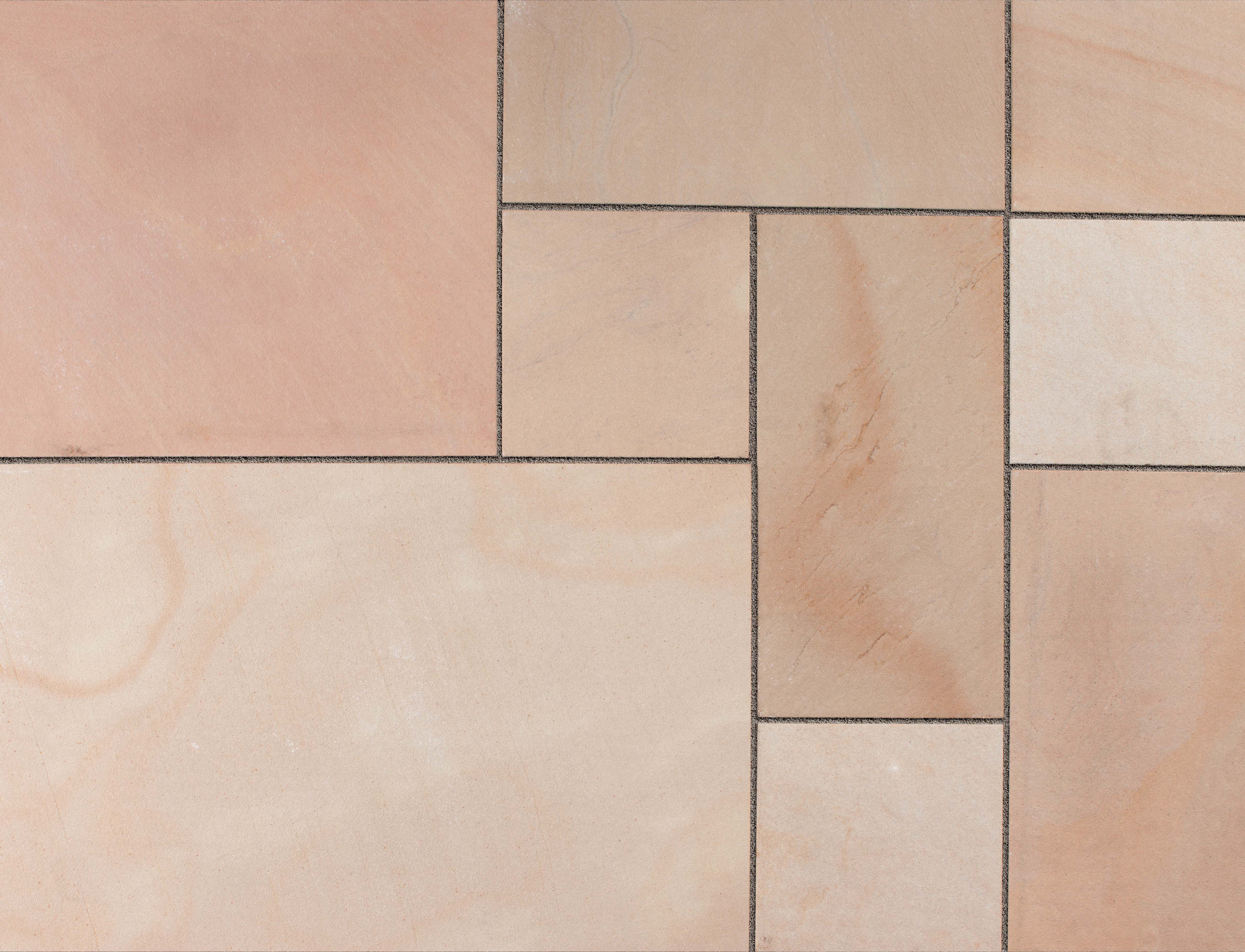 Image of Marshalls Sawn Versuro Smooth Golden Paving Slab - Sample