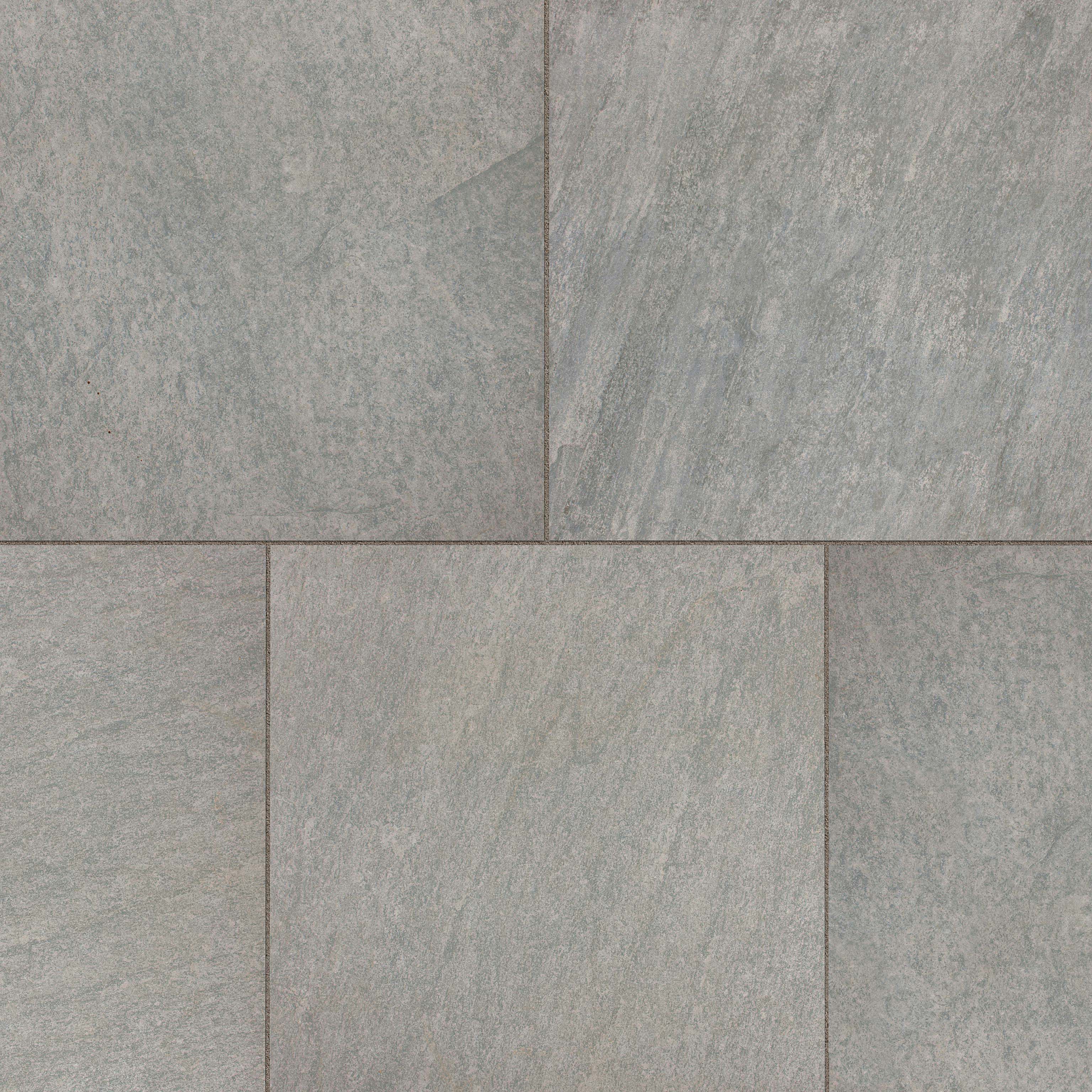 Image of Marshalls Symphony Smooth Grey Porcelain Paving Slab - Sample