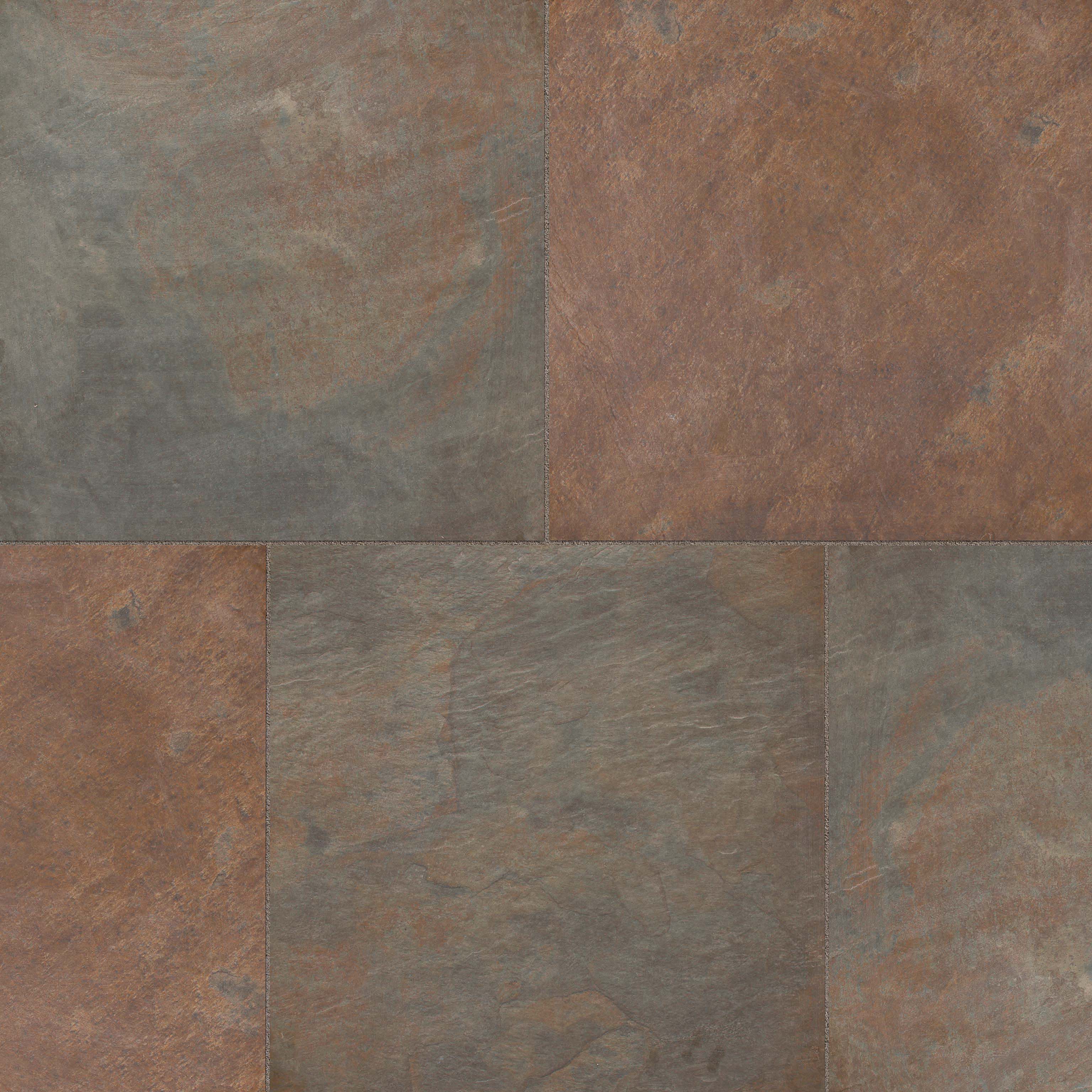 Image of Marshalls Symphony Project Smooth Copper Porcelain Paving Patio Pack - Sample