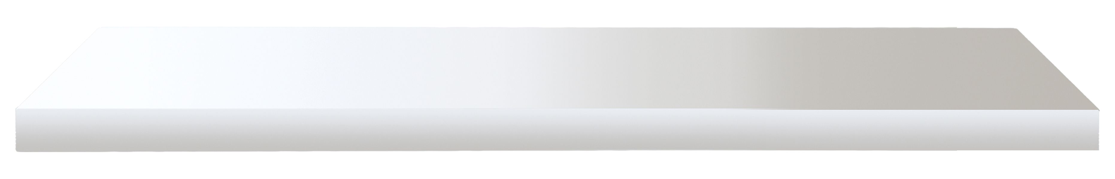 Wickes Gloss White Radiator Shelf - 18 x 150 x 600mm
