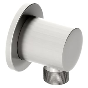 Wickes Round Shower Wall Outlet - Chrome