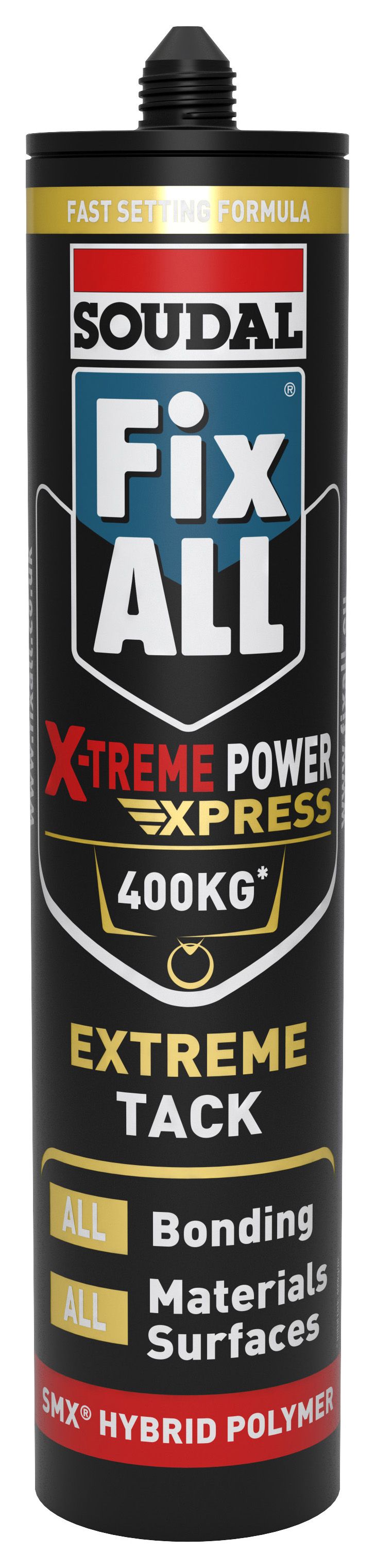 Image of Soudal Fix ALL X-Treme Express Hybrid Adhesive - 280ml
