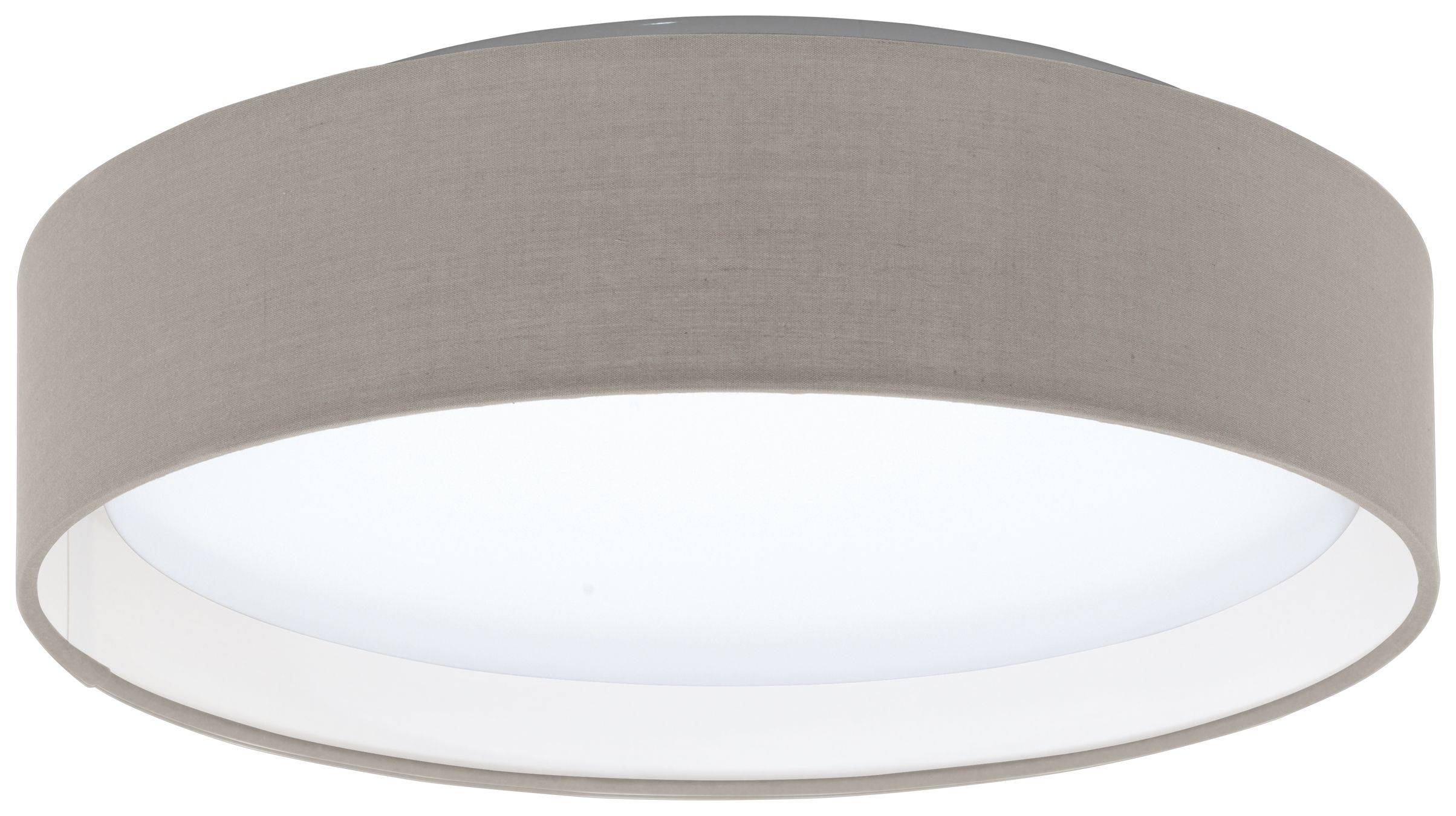 Eglo Pasteri LED Brown/Taupe Ceiling Light - 3.6W