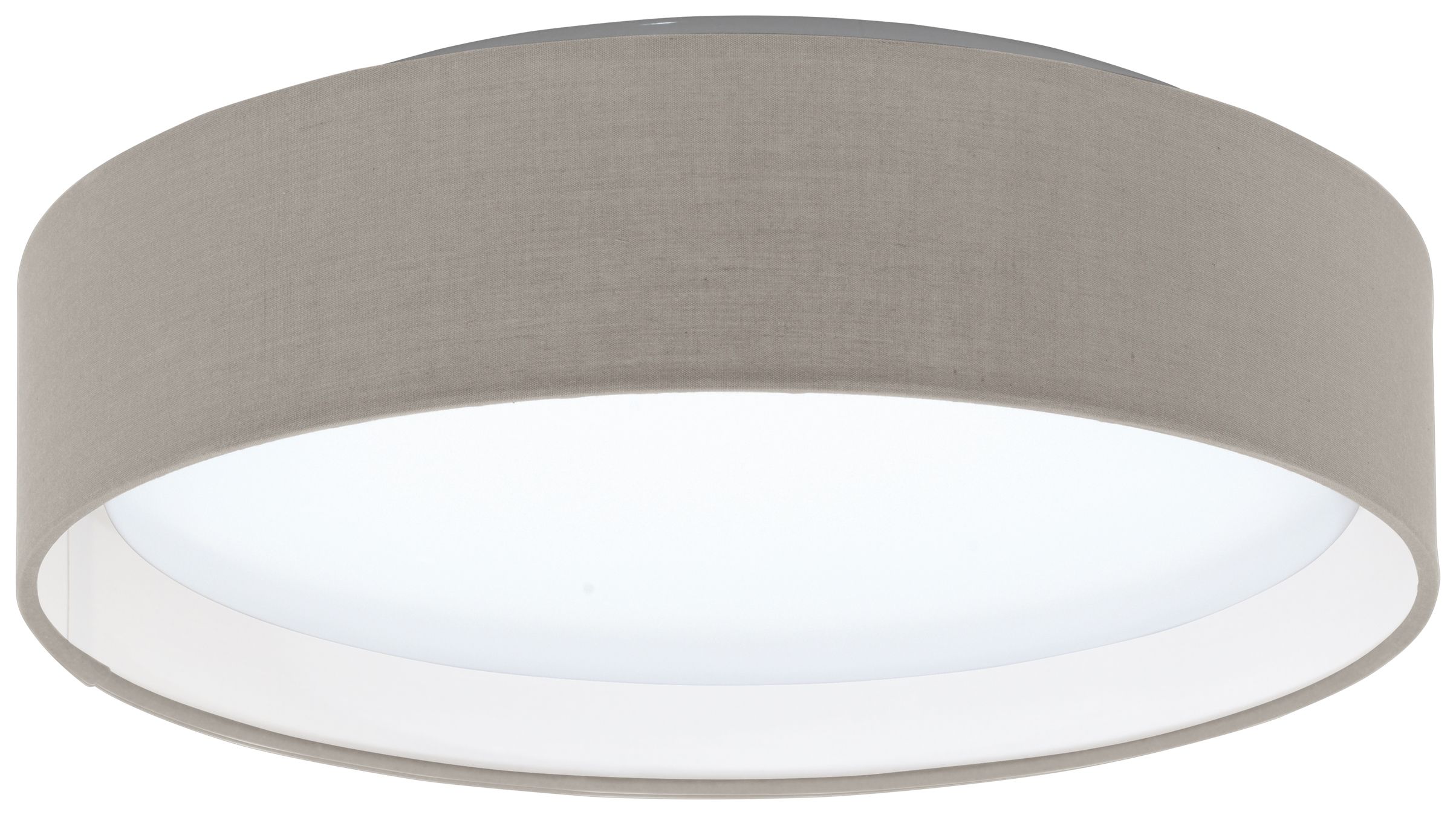 Image of Eglo Pasteri LED Taupe Ceiling Light - 11W