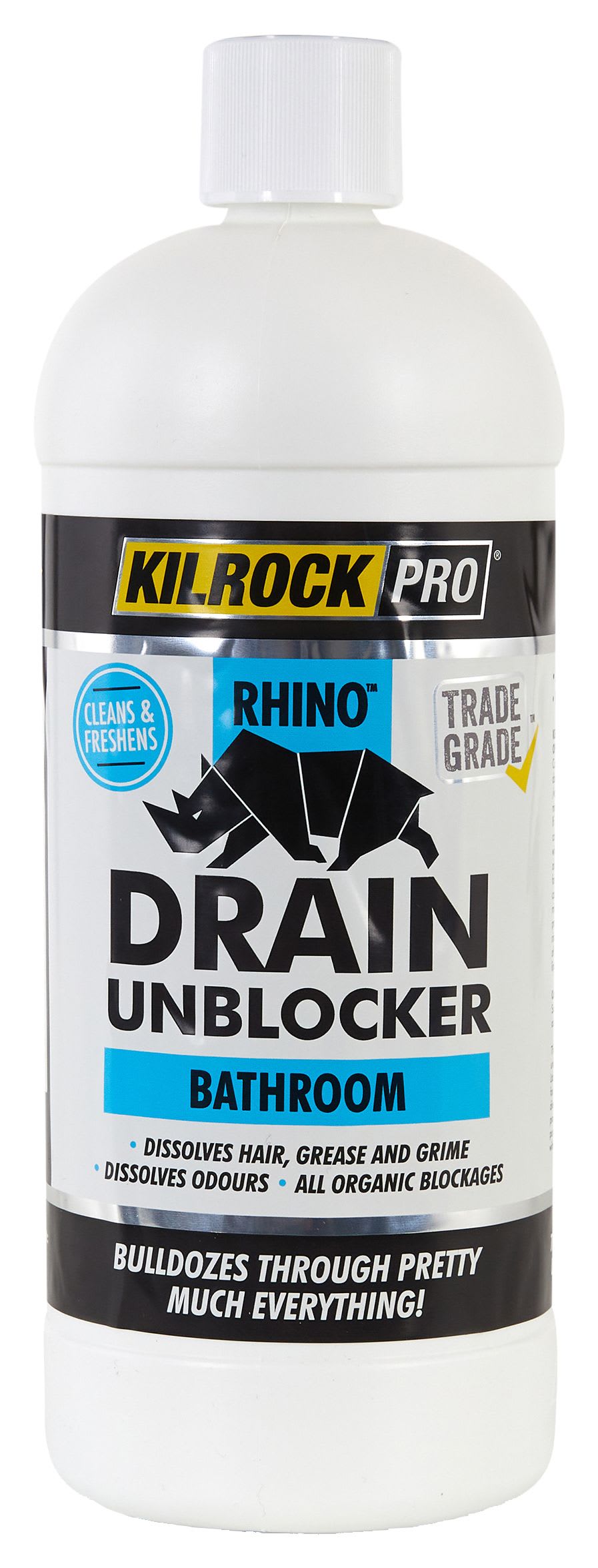 KilrockPRO Rhino Bathroom Drain Unblocker - 1L
