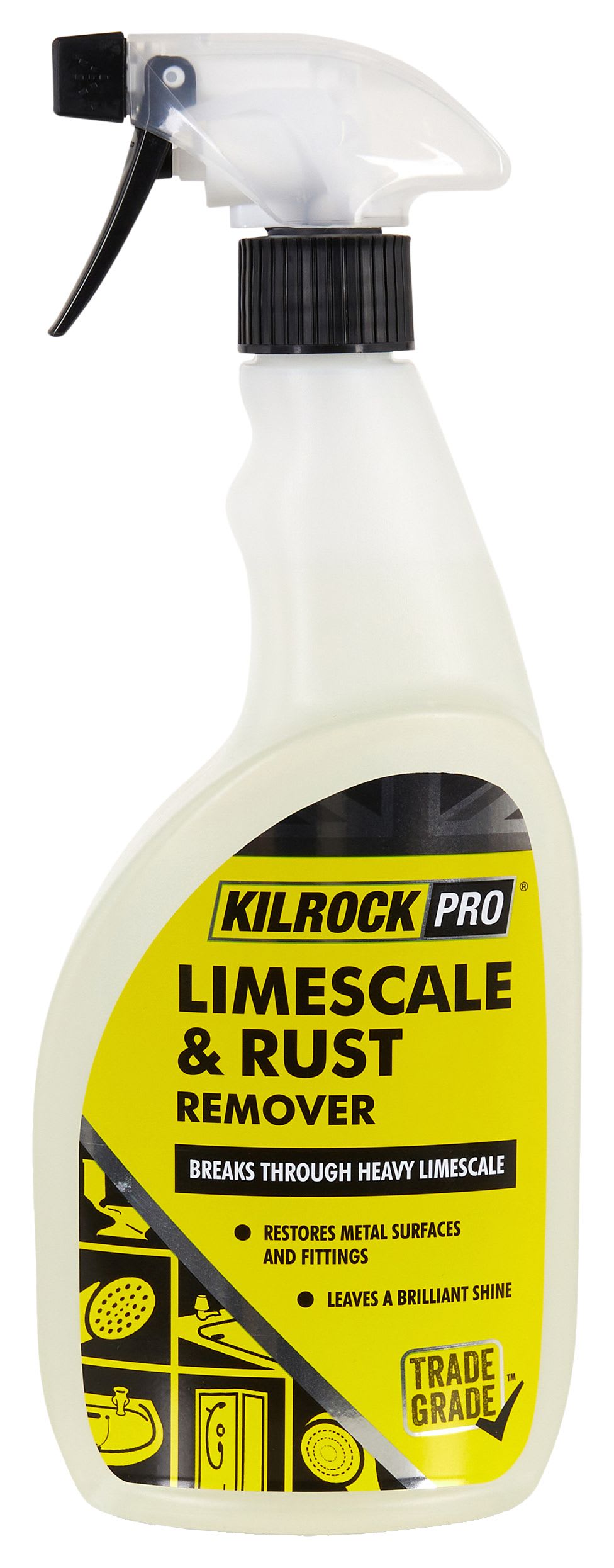 KilrockPRO Limescale & Rust Remover - 750ml