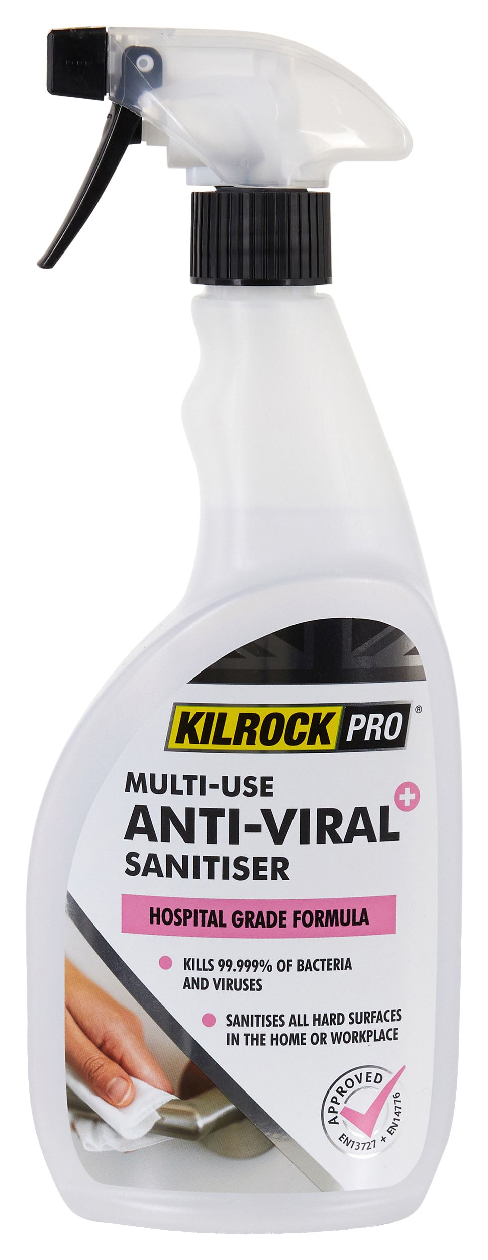 KilrockPRO Anti-Viral Multi-Use Sanitiser - 750ml