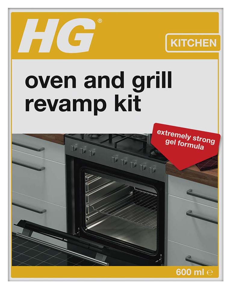 Image of HG Oven & Grill Revamp Cleaning Kit - 600ml