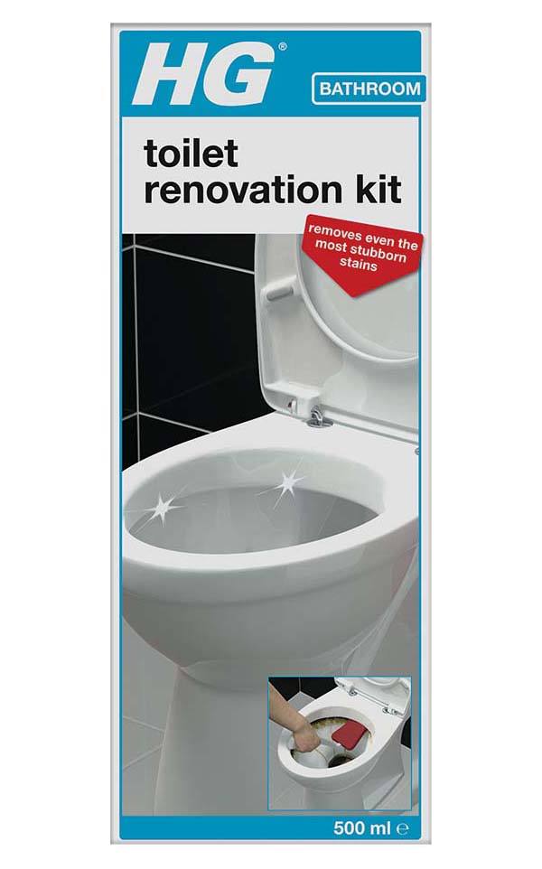 HG Toilet Renovation Cleaning Kit 500ml Wickes.co.uk