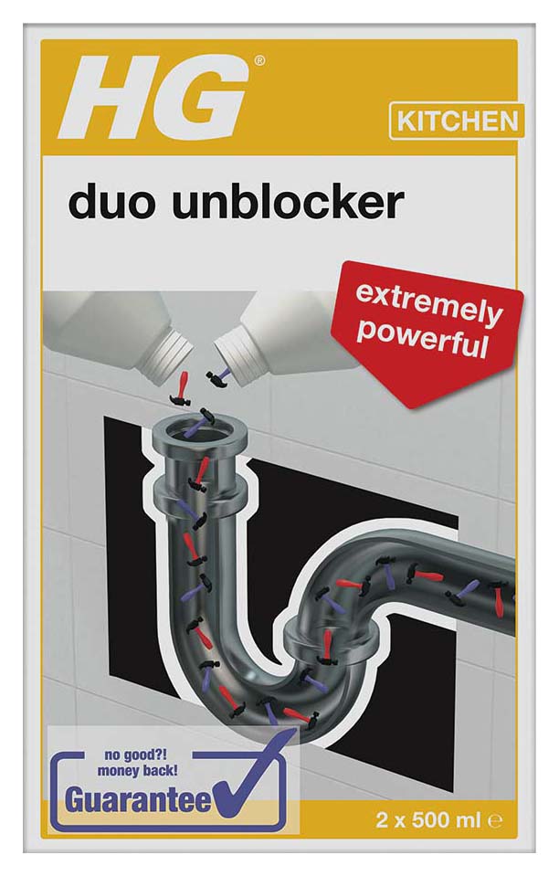Image of HG Duo Drain Unblocker - 1L