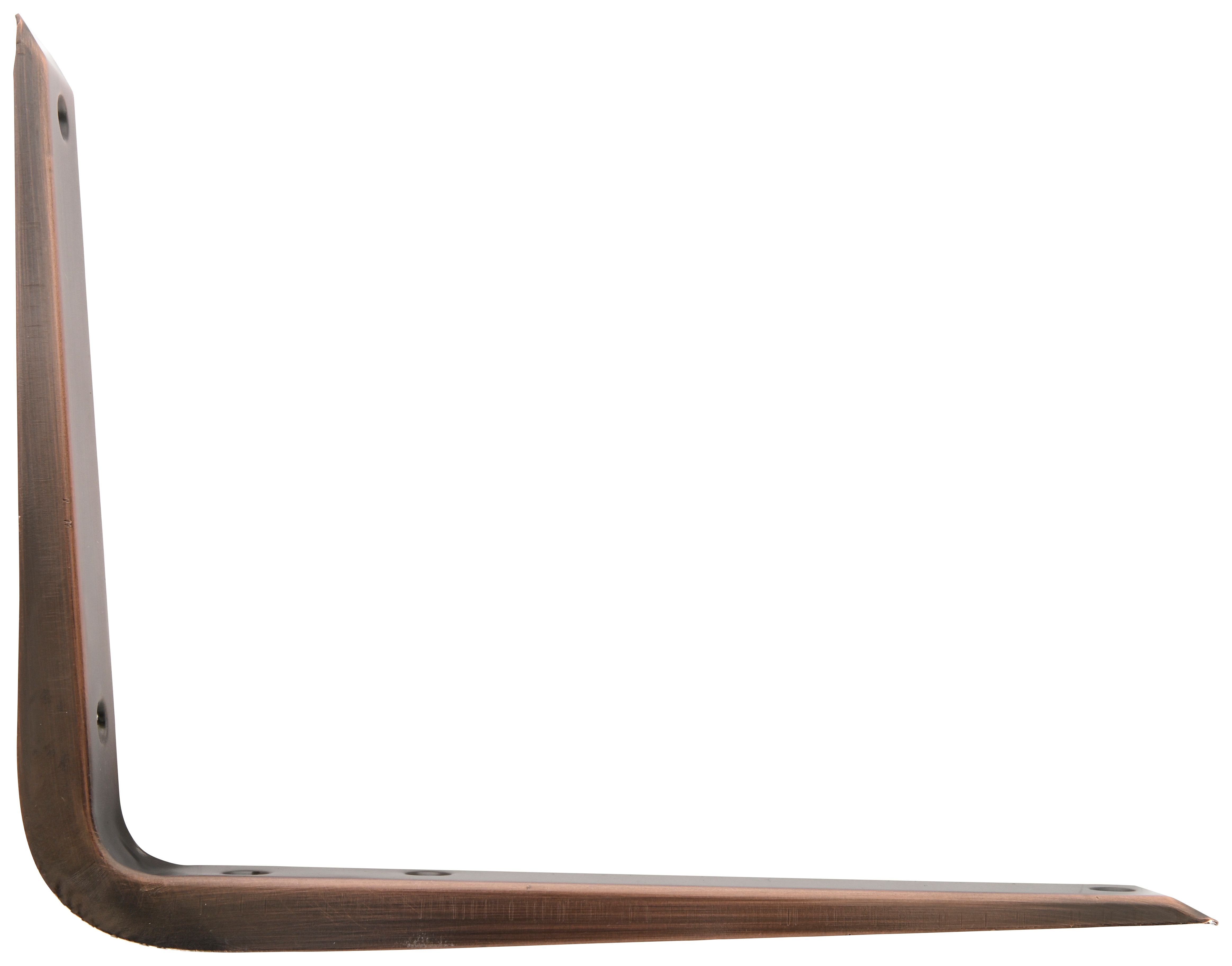 Antique Copper Cantilever Shelf Bracket - 150 x 120mm
