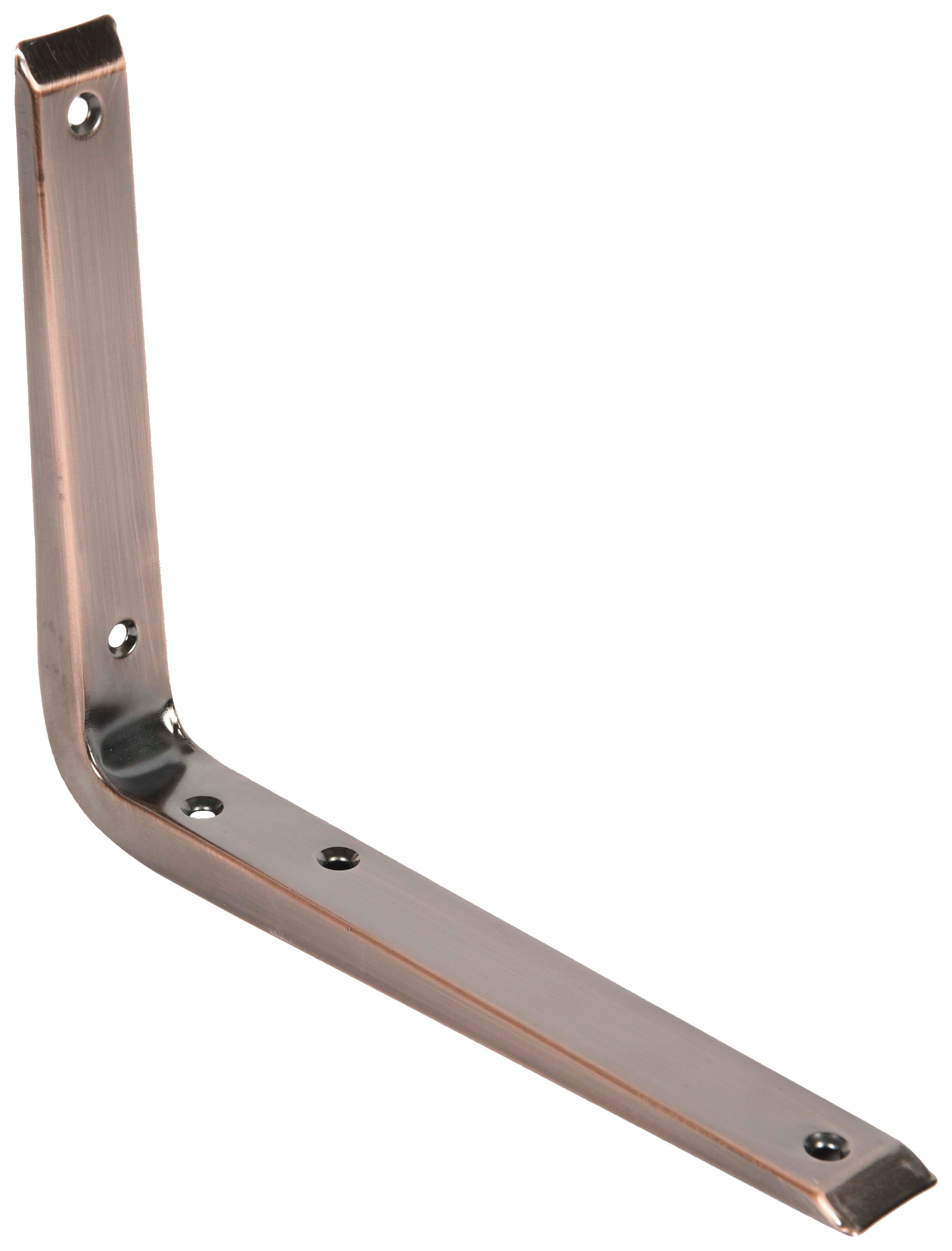 Image of Wickes Antique Copper Cantilever Shelf Bracket - 200 x 150mm