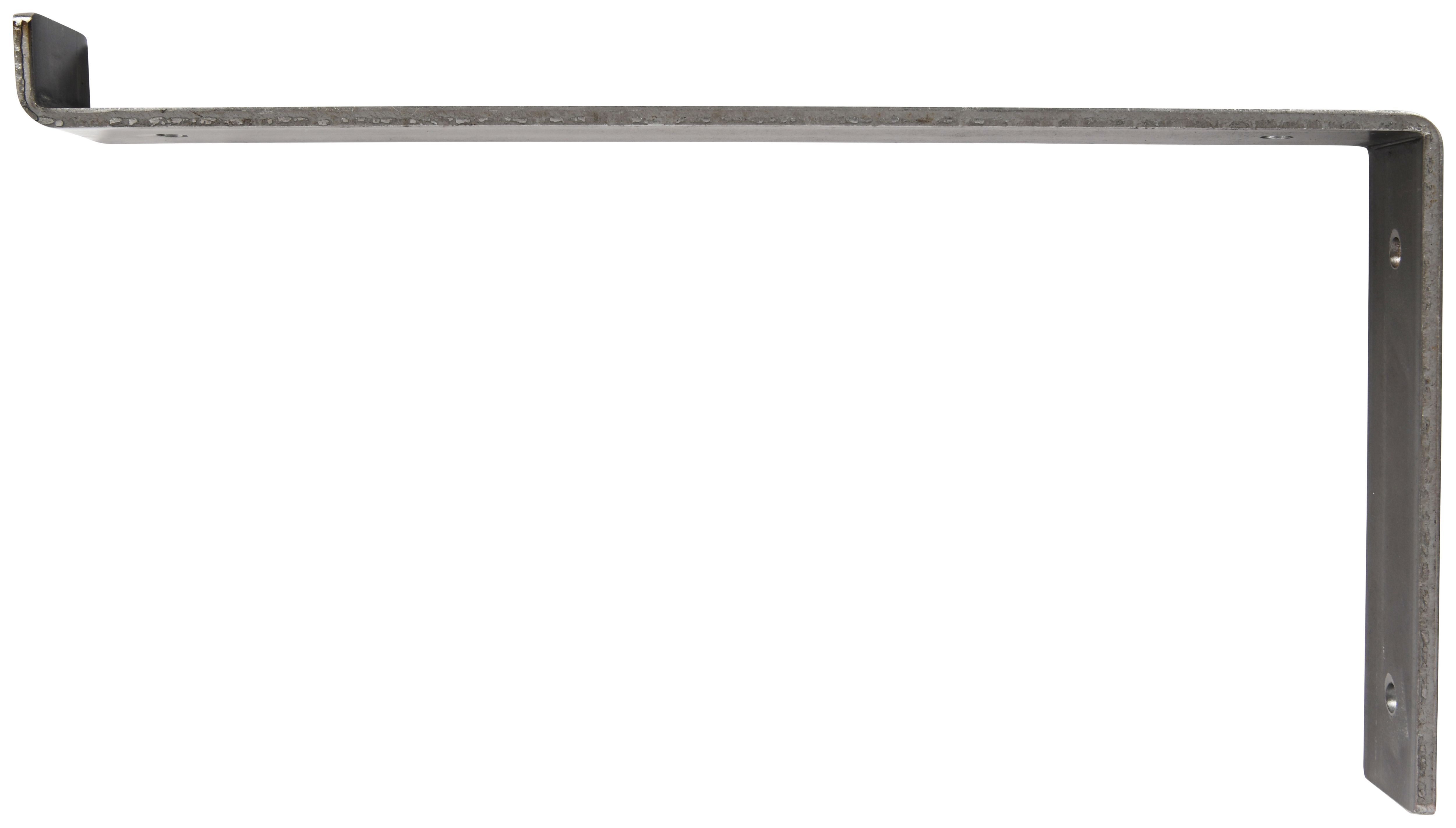 Industrial Bottom Fix Steel Shelf Bracket - 257 x 153mm