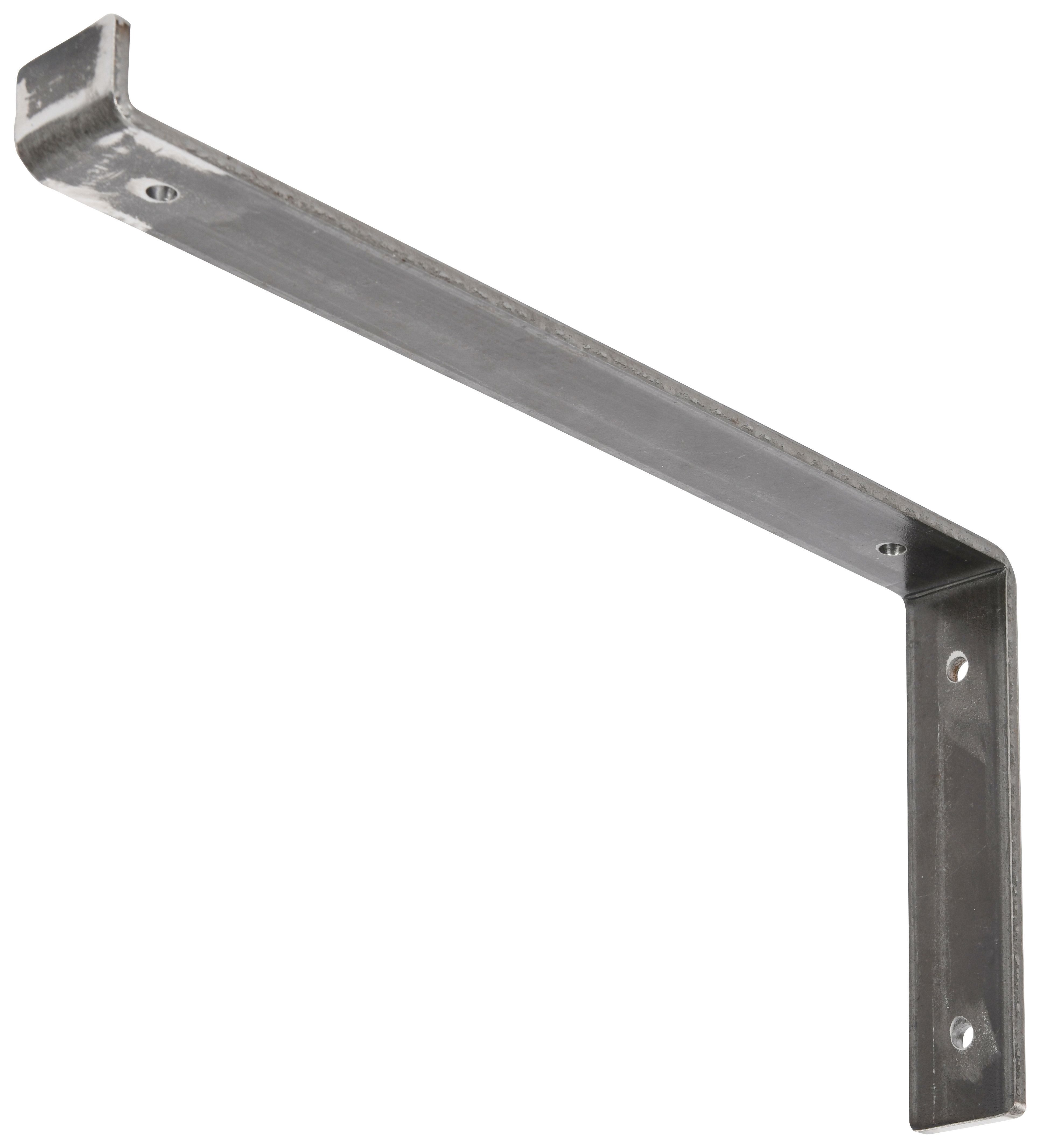 Industrial Bottom Fix Steel Shelf Bracket - 307 x 153mm