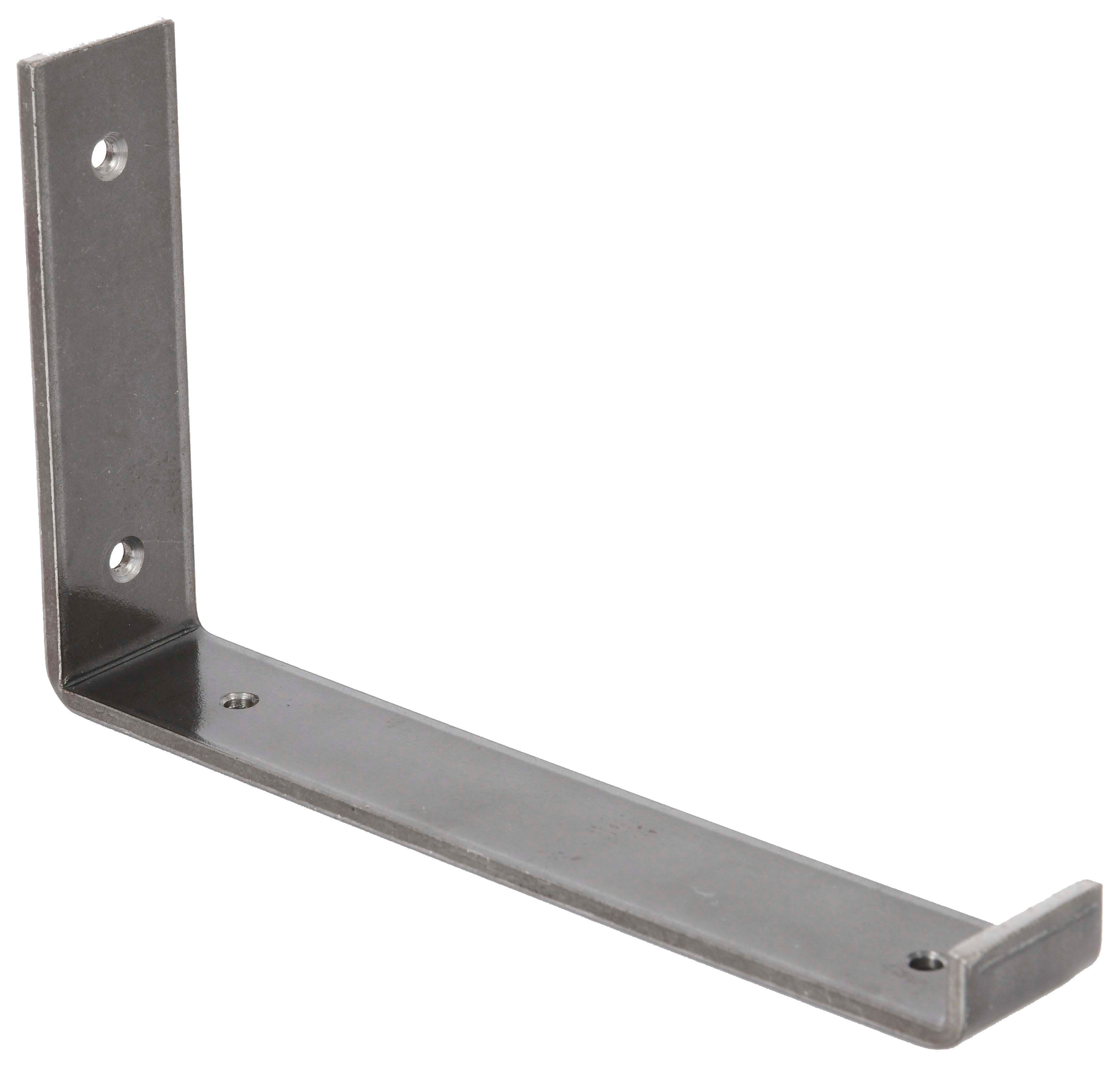 Image of Wickes Industrial Top Fix Steel Shelf Bracket - 207 x 135mm