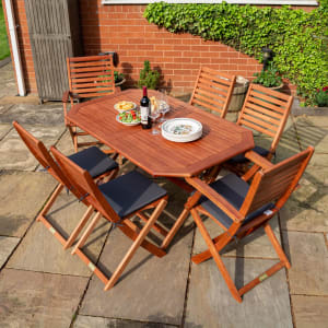 Image of Rowlinson Plumley Six Seater Dining Set