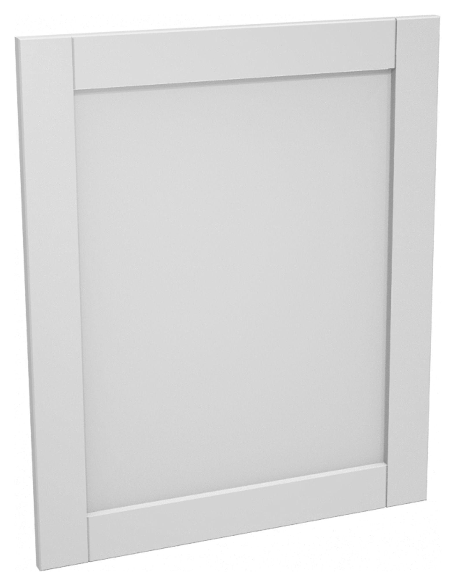 Image of Wickes Ohio Grey Shaker Appliance Door (B) - 600 x 731mm