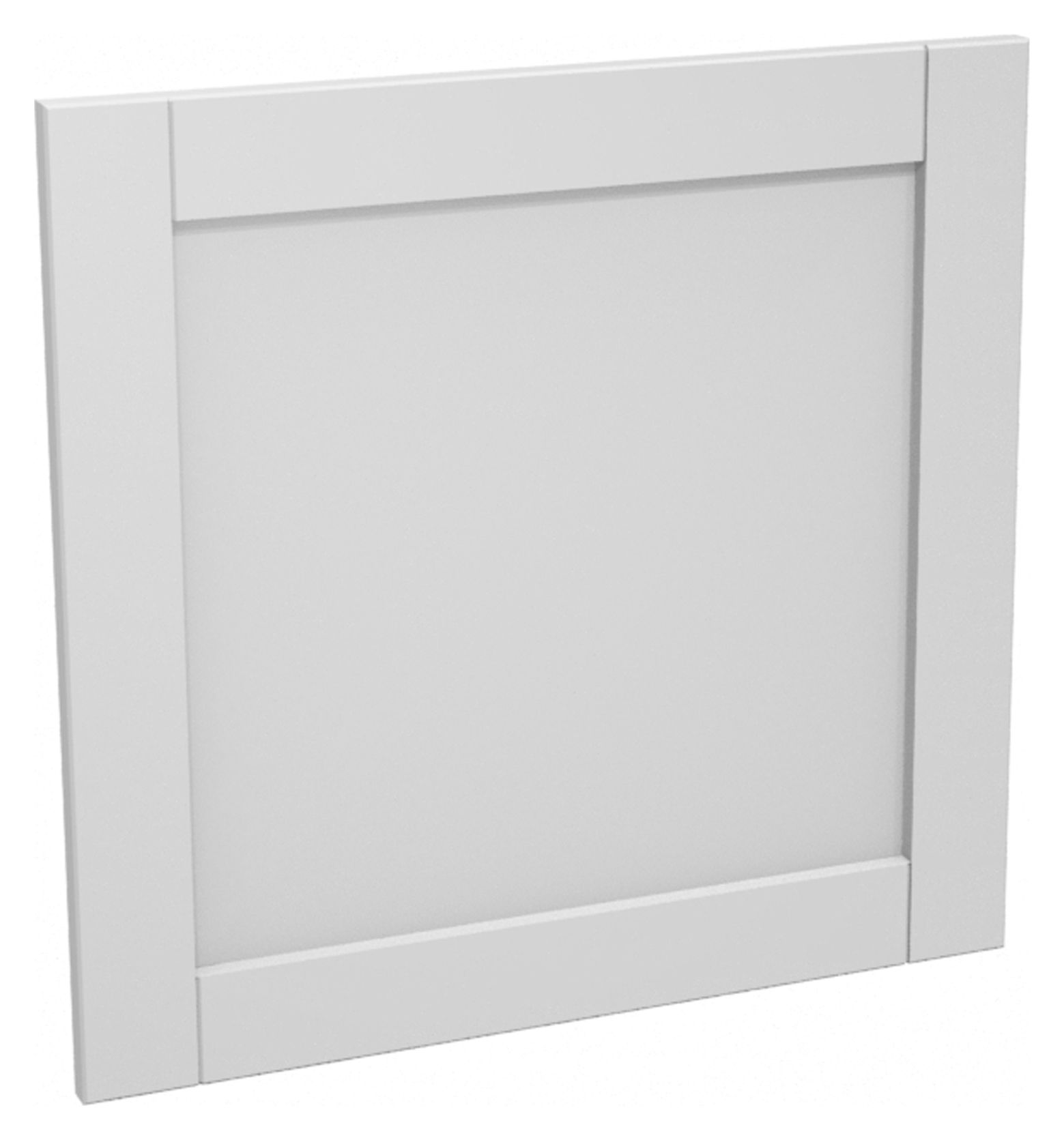 Image of Wickes Ohio Grey Shaker Appliance Door (C) - 600 x 584mm