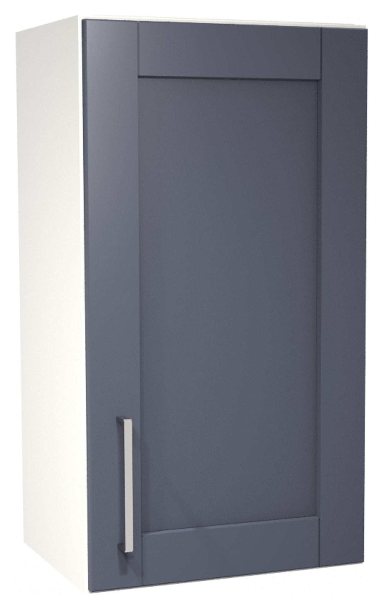 Image of Ohio Navy Shaker Wall Unit - 400mm