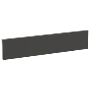 Madison Dark Grey Gloss Infill Panel - 600 X 131mm
