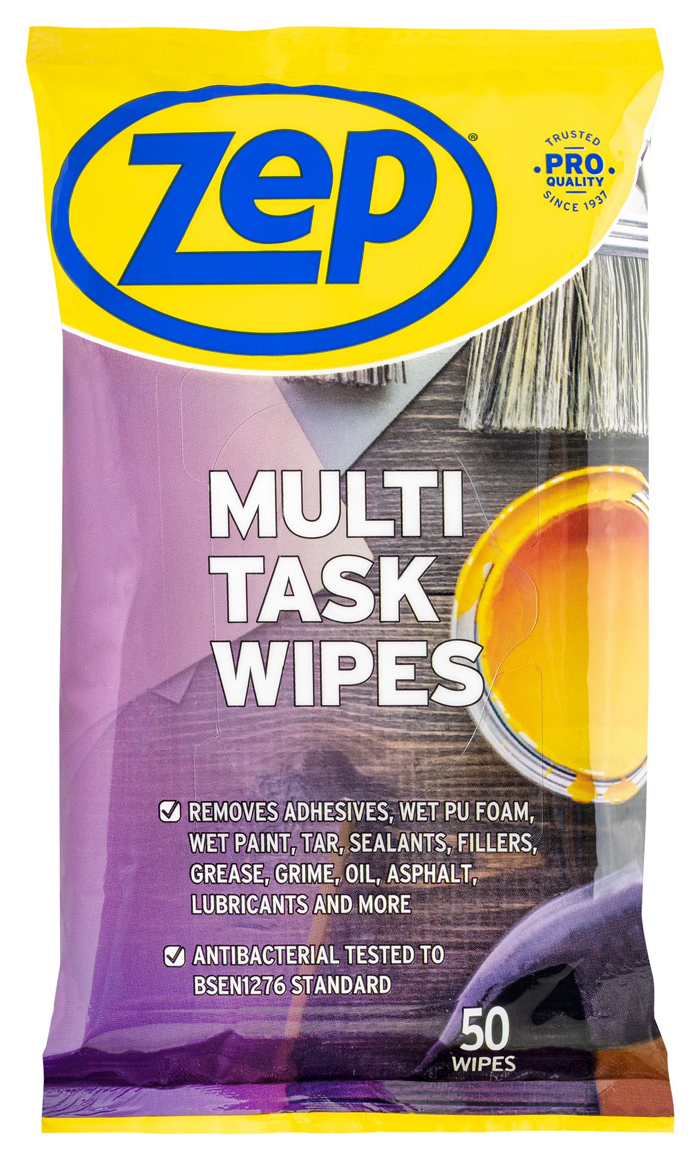 Image of Zep Multi Task Wipes - Pack of 50