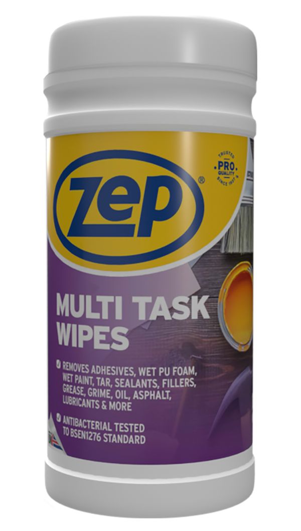 Image of Zep Multi Task Wipes - Pack of 100