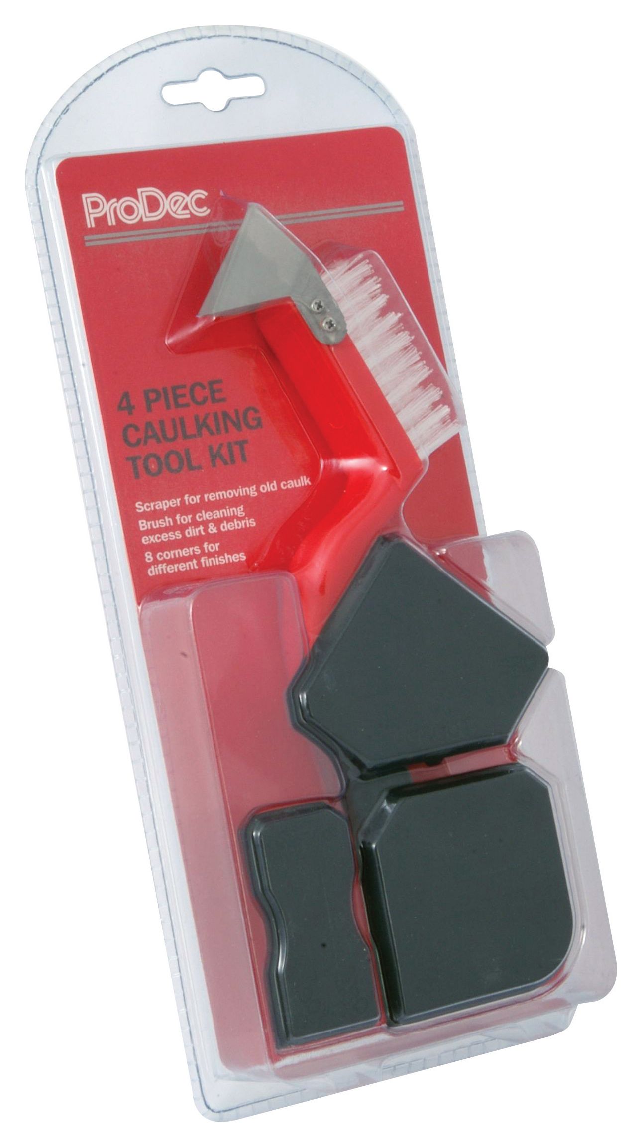 ProDec 4 Piece Caulking Tool Kit